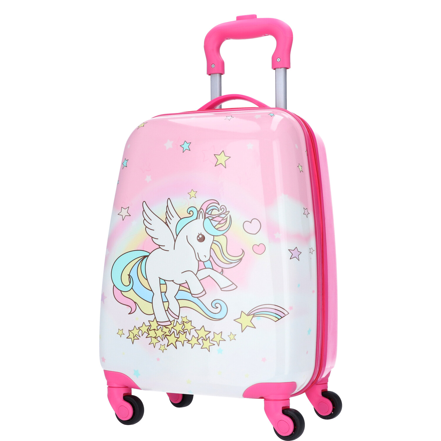 TheTrueC Kinder Koffer Trolley  Einhorn Abbildung 1 TheTrueC Kinder Koffer Trolley  Einhorn Abbildung 1