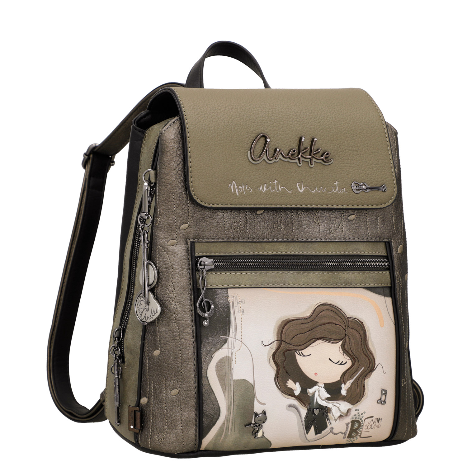 Anekke Damen Rucksack Mochila multicolor Abbildung 1