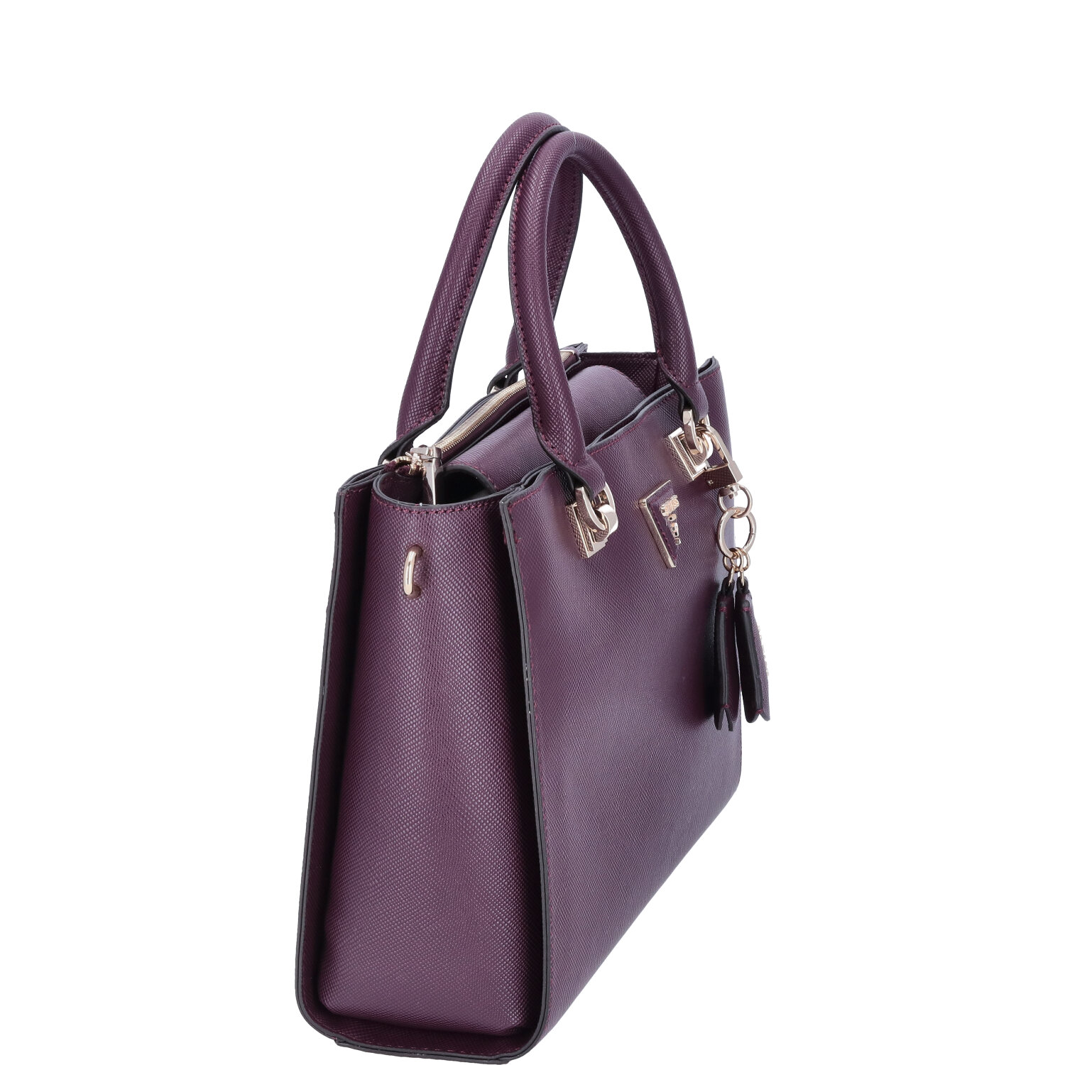 GUESS Damen Handtasche Brynlee plum