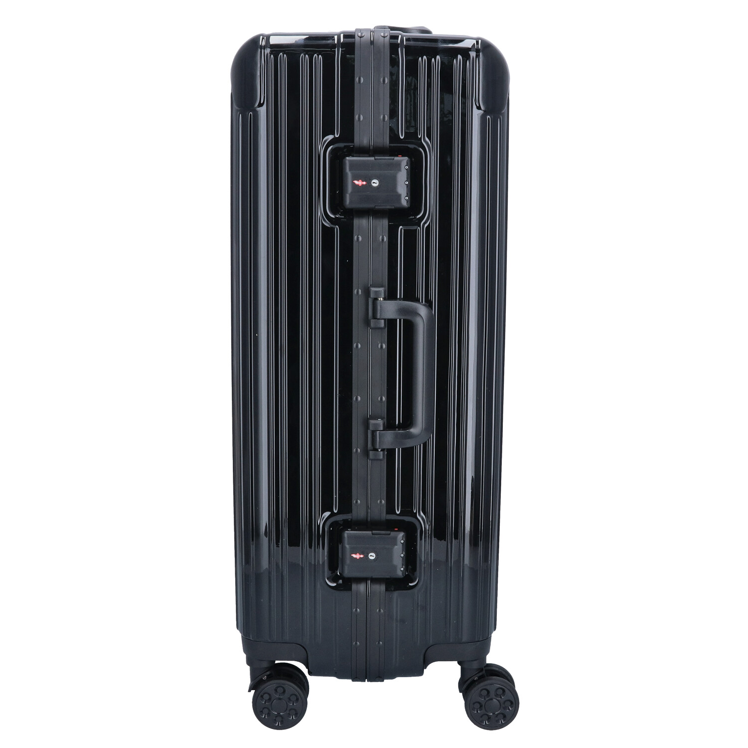 TheTrueC 4-Rad Trolley 72cm Alu-Rahmen London Black