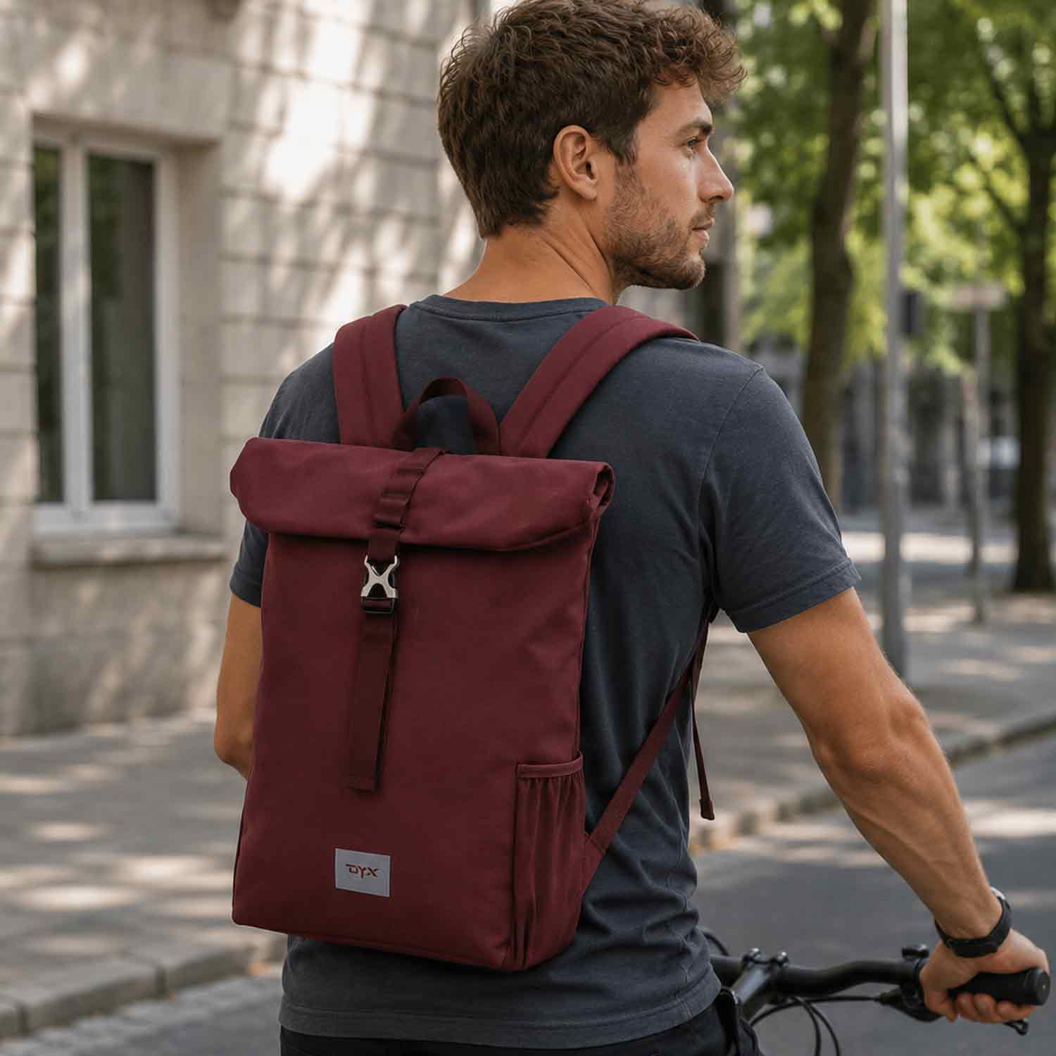 DYX Rucksack Yong Style Reflection I - rot Abbildung 2