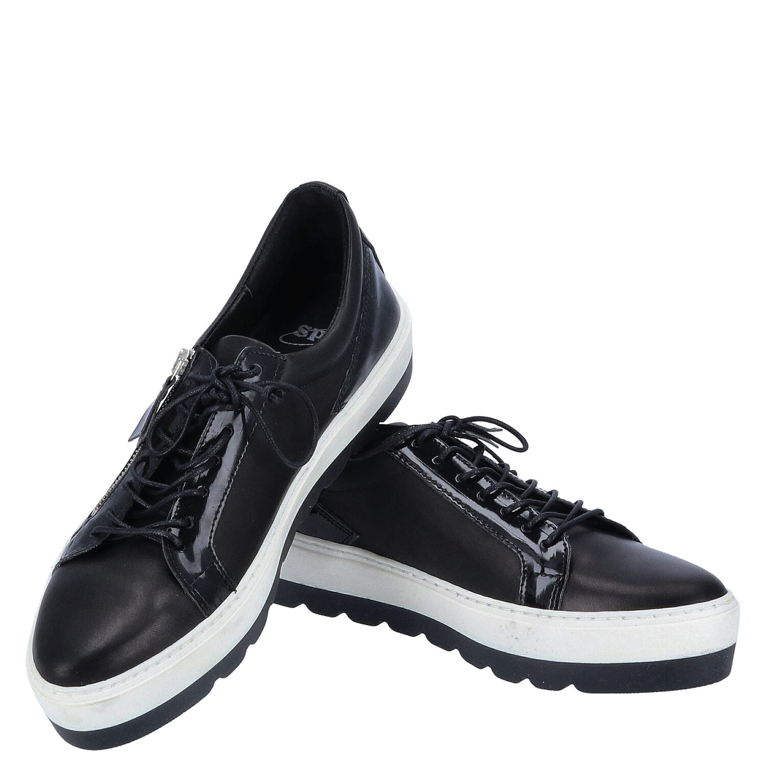 SPM Damenschuhe Manga Sneaker Größe 41 black combi   Abbildung 1