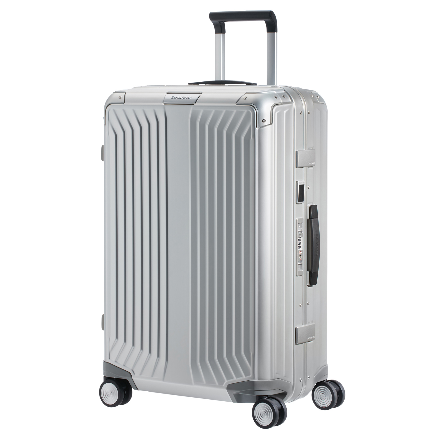 Samsonite Trolley mit 4 Rollen 69cm Lite-Box Aluminium silber Abbildung 1 Samsonite Trolley mit 4 Rollen 69cm Lite-Box Aluminium silber Abbildung 1