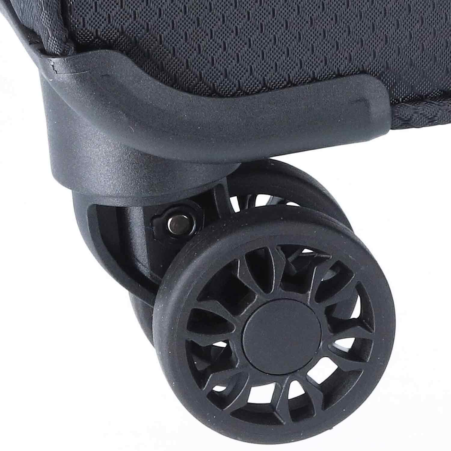 TheTrueC 4 Rollen Koffer S 55 cm Miami City Black Abbildung 6
