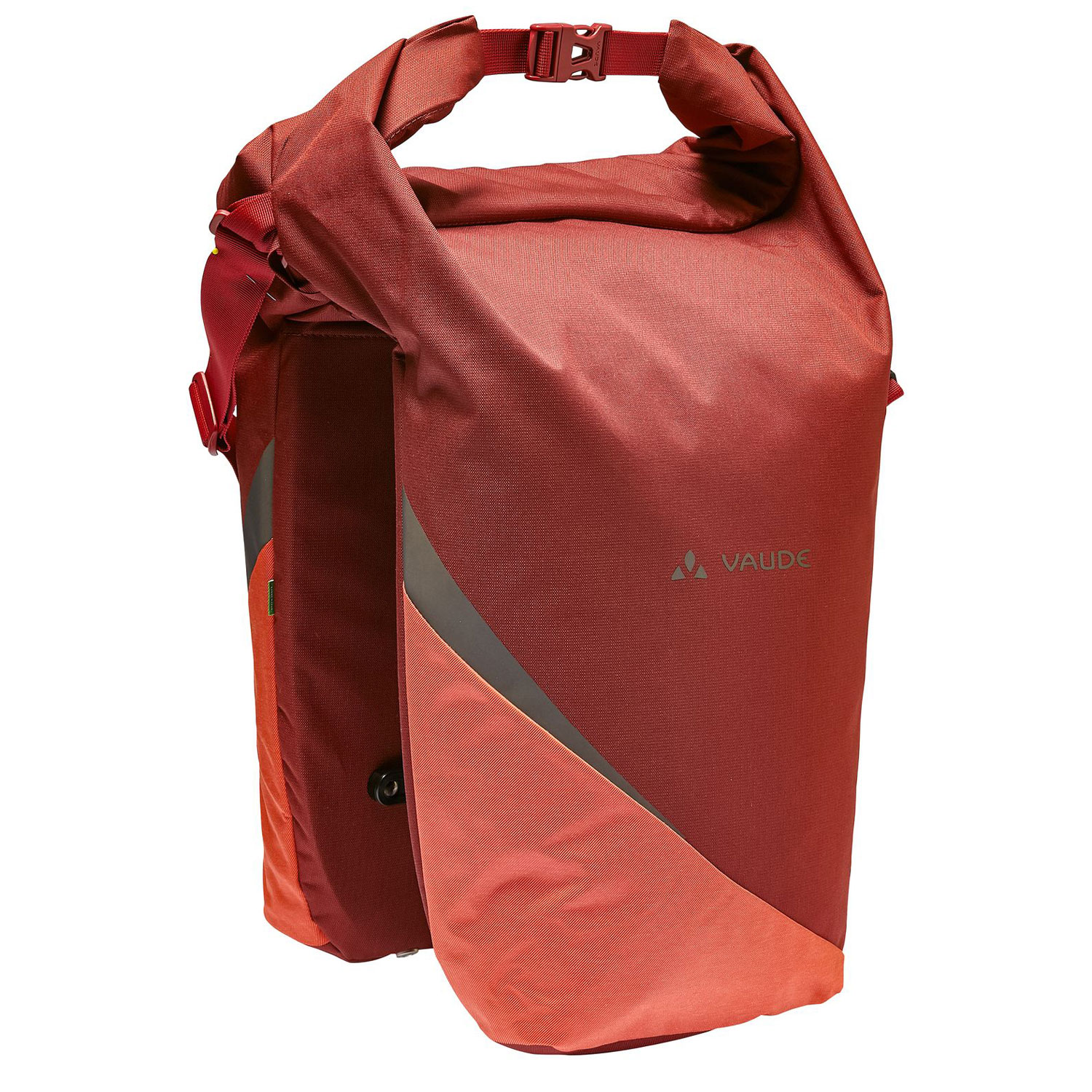 Vaude Doppel-Fahrradtasche Road Master Urban (Double) dark cherry Abbildung 2