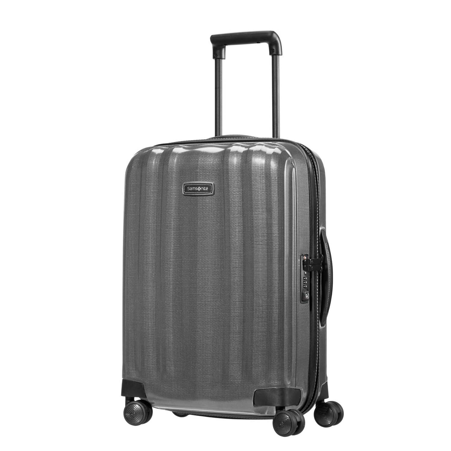 Samsonite Spinner 4 Rollen Koffer 55 cm Lite-Cube DLX Eclipse Grey