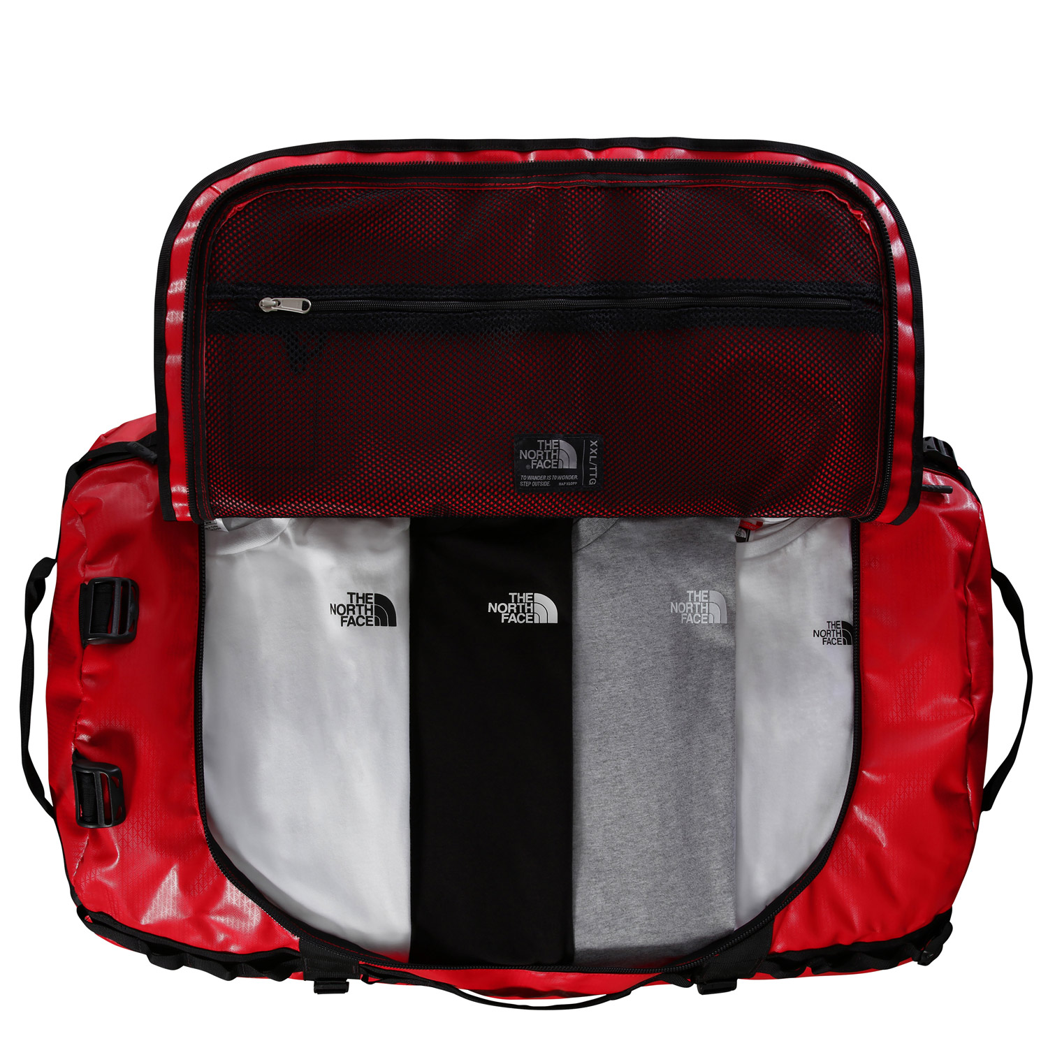 The North Face Reise/-Sporttasche Rucksack Base Camp Duffel XXL TNF Red-TNF Bla Abbildung 3