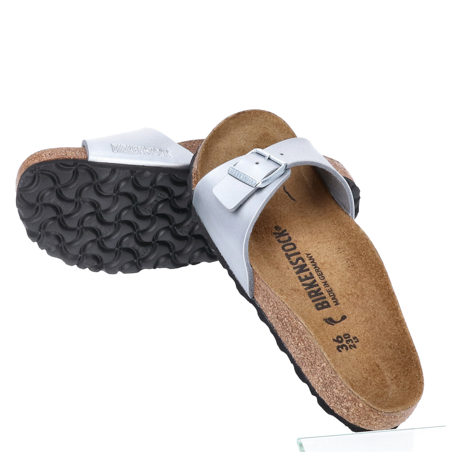 Birkenstock Sandalen Größe 36 Madrid BS silver   Abbildung 1