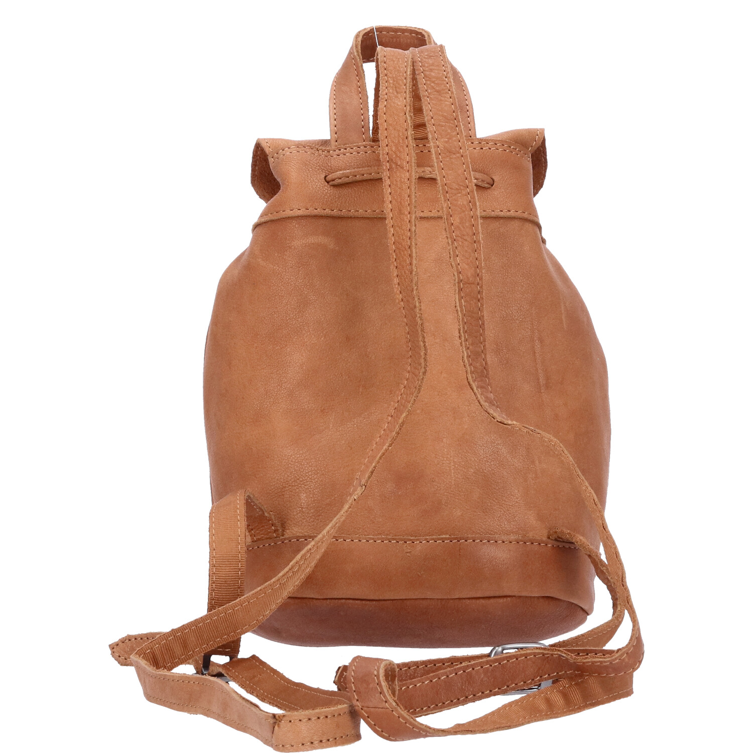 The Skandinavian Brand Mini Leder Rucksack  Cognac