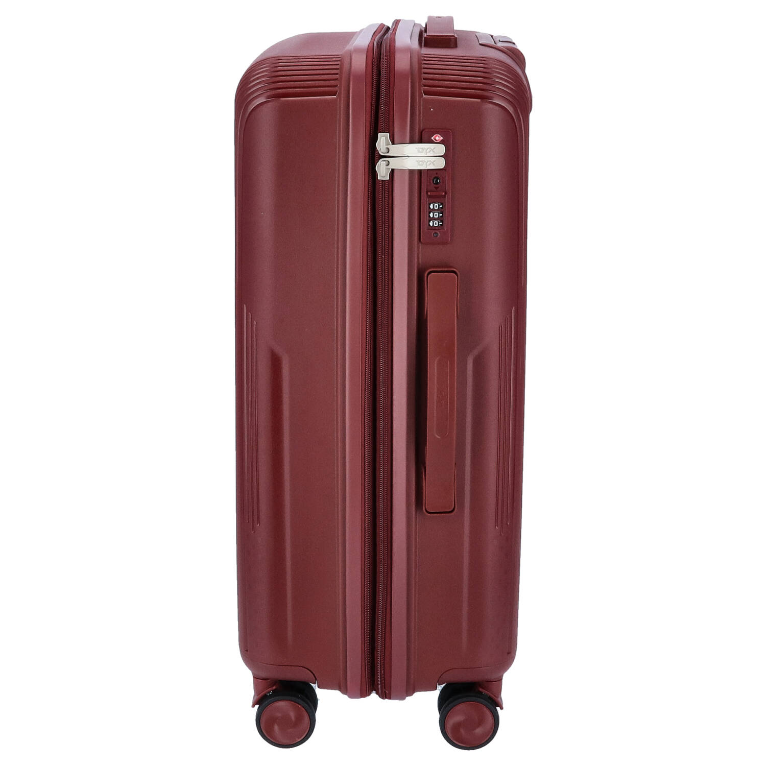 DYX 4 Rollen Koffer M 67 cm Palermo rot Abbildung 3