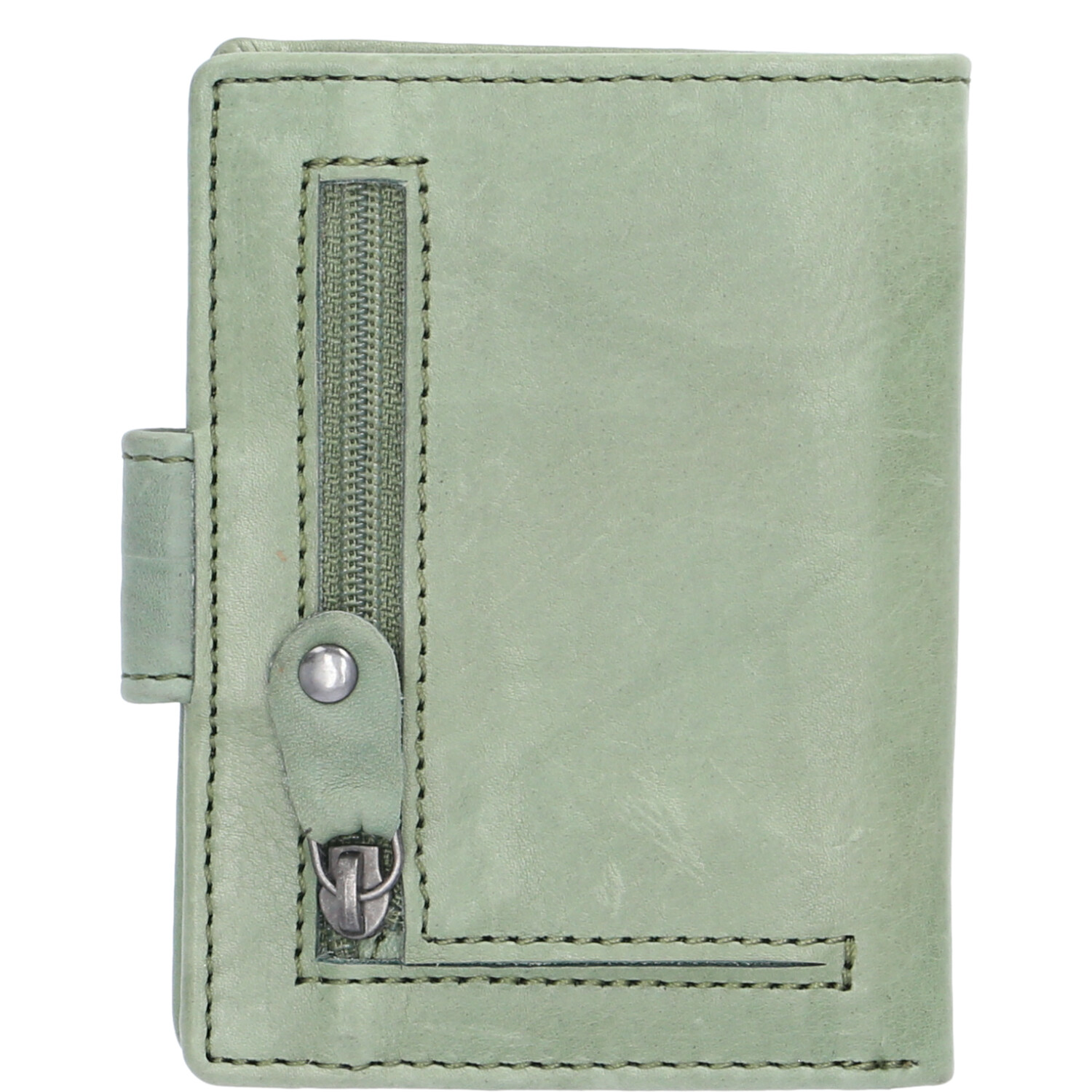 The Skandinavian Brand Leder Kreditkarten Etui  mint