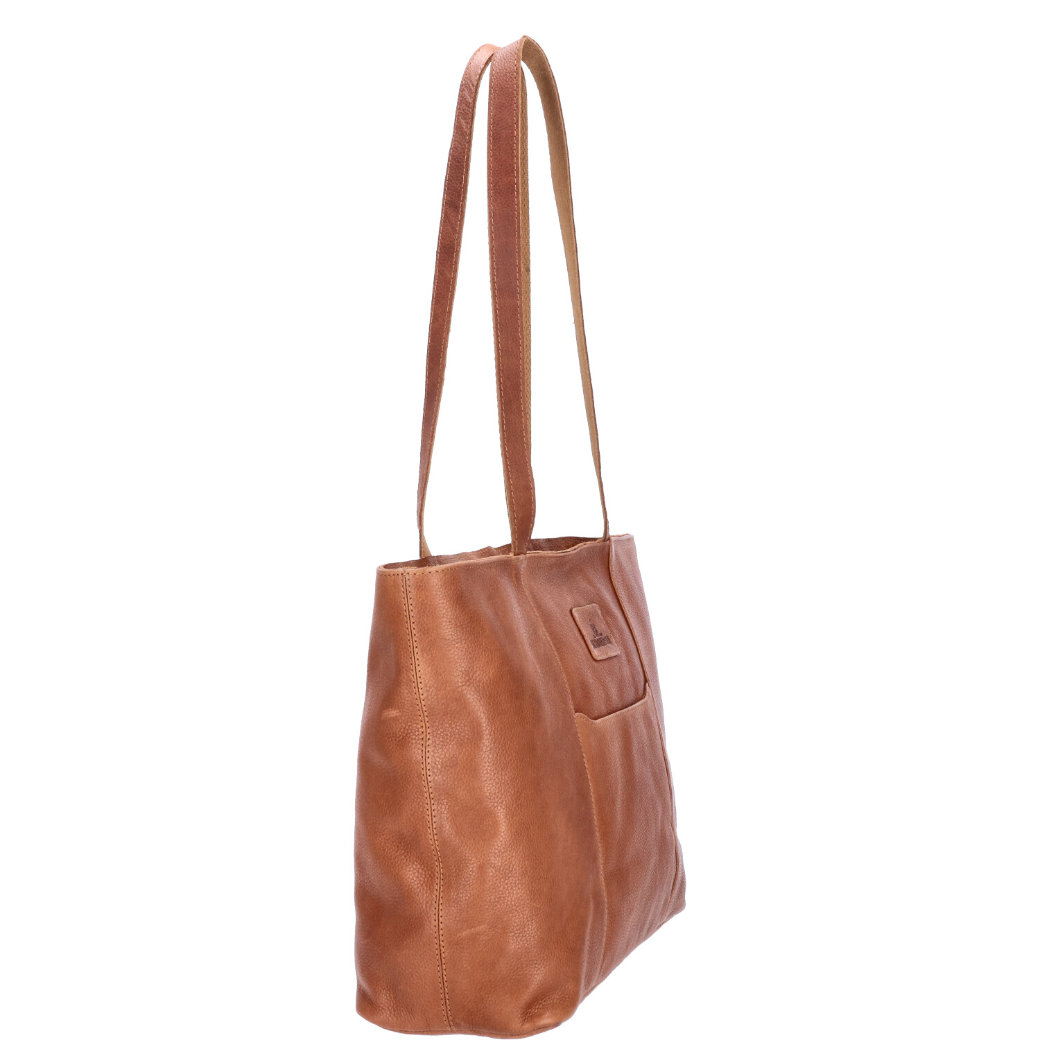 The Skandinavian Brand Leder Shopper tan  tan