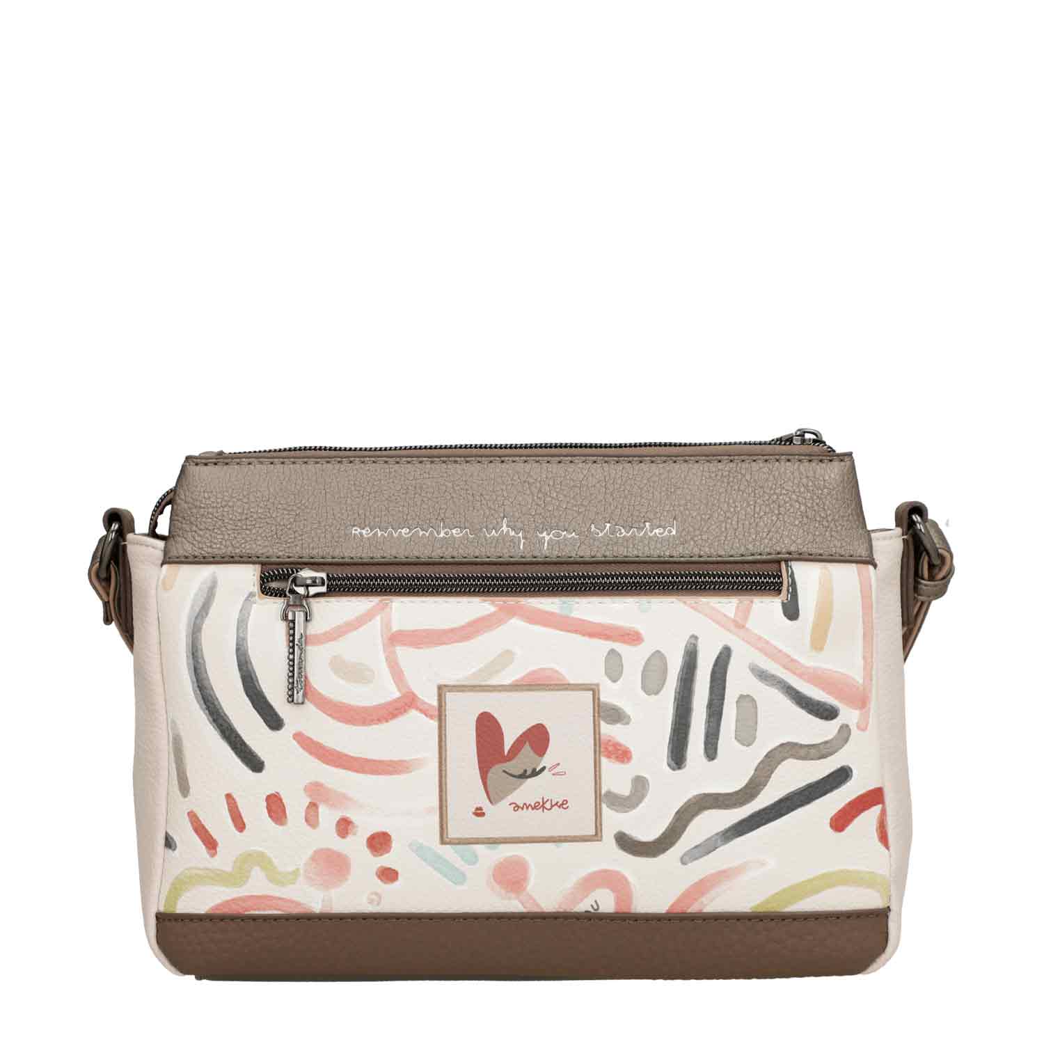 Anekke Damen Umhängetasche Bolso Bandolera multicolour Abbildung 2