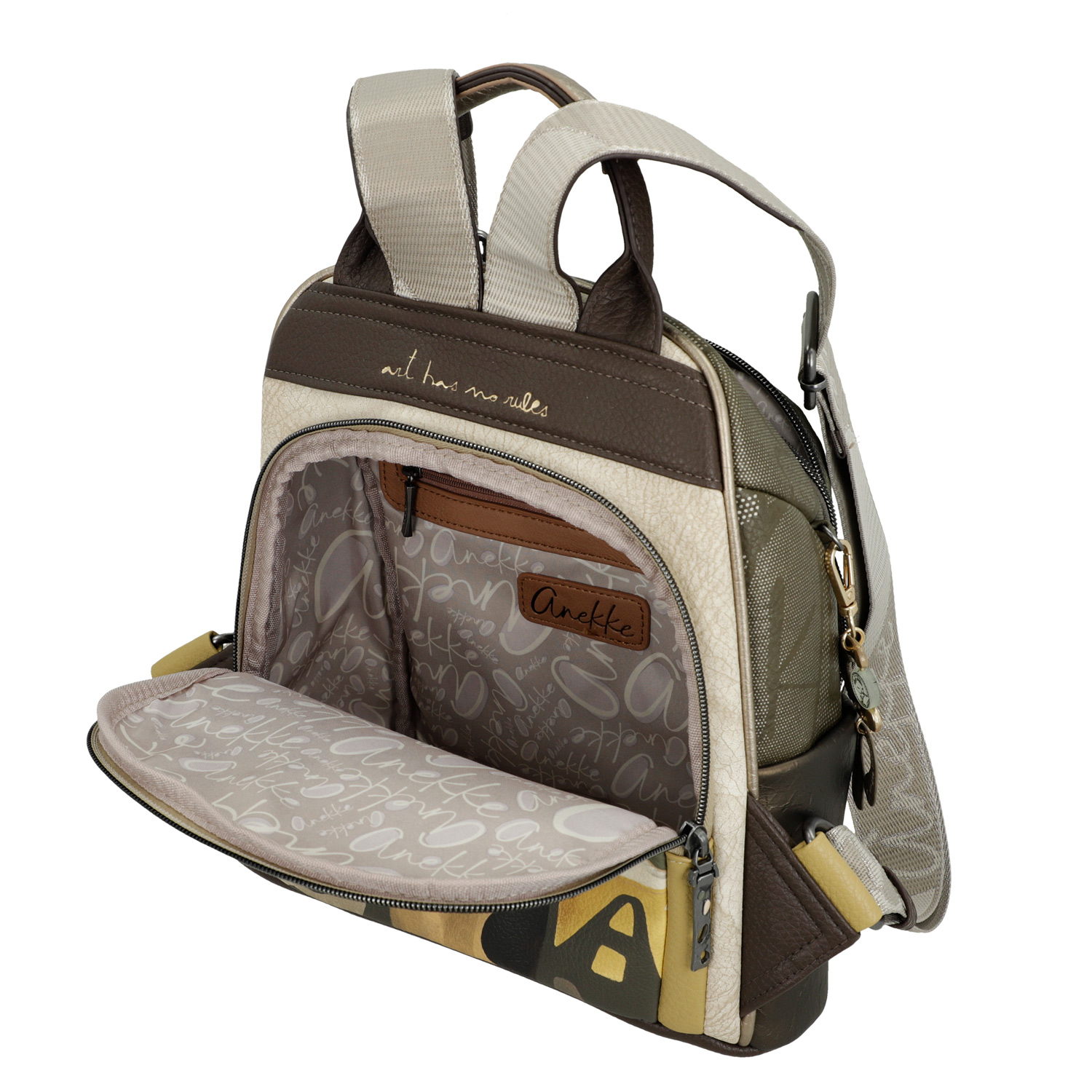 Anekke Damen Rucksack Mochila Sintetico multicolor Abbildung 4