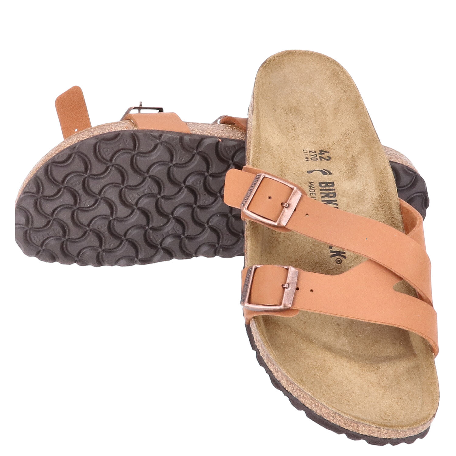Birkenstock Sandalen Größe 42 Yao Balance II ginger brown   Abbildung 1