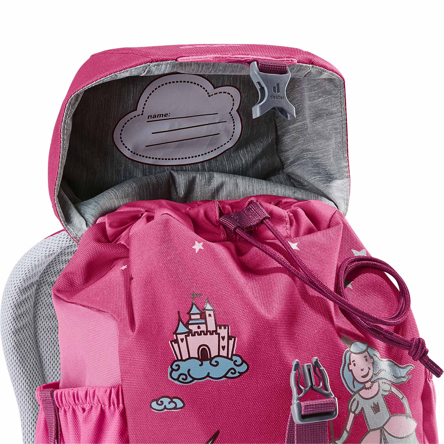 Deuter Kinderrucksack Schmusebär ruby-hotpink