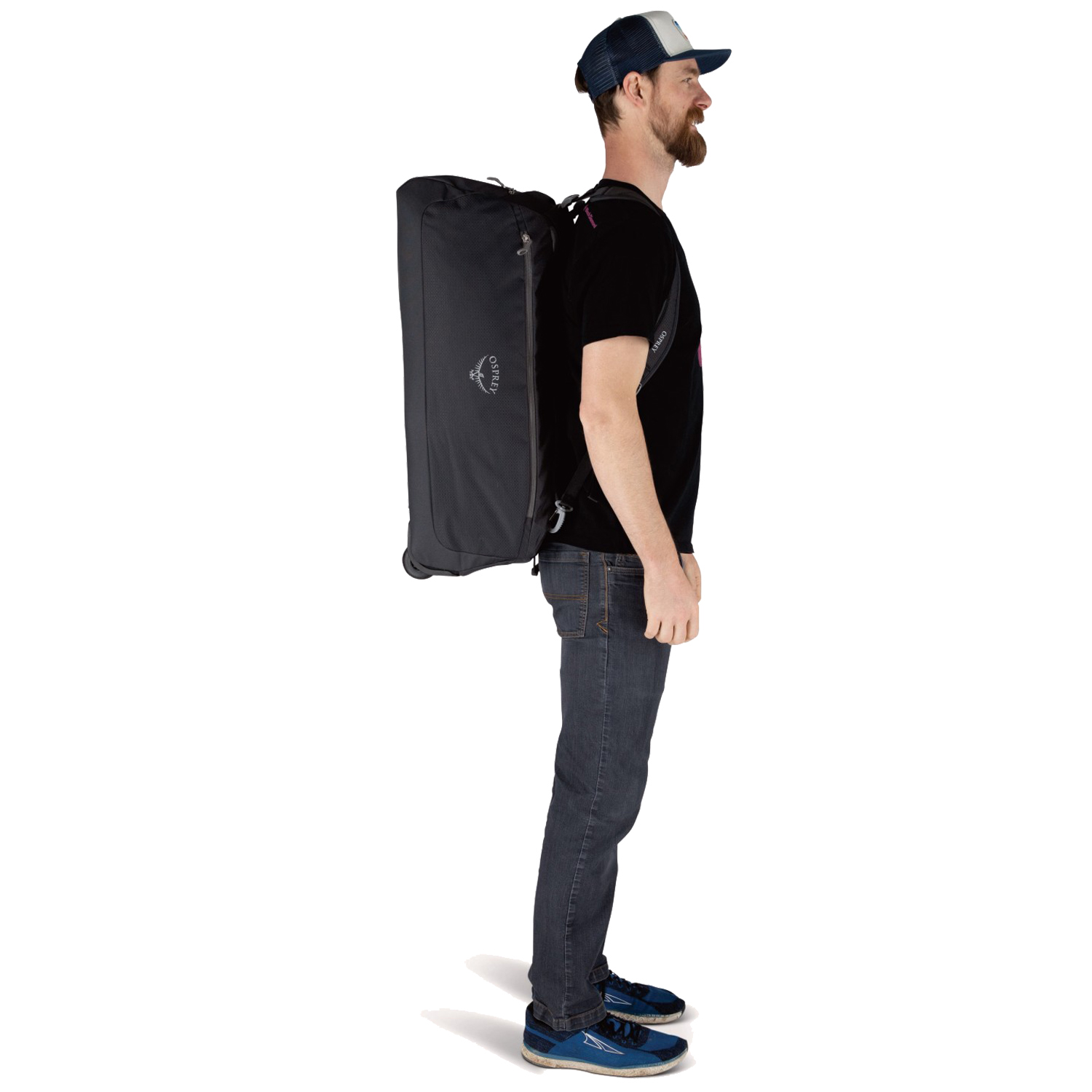 OSPREY Reisetasche mit Rollen Daylite Whld Duffel 85 Black Abbildung 7