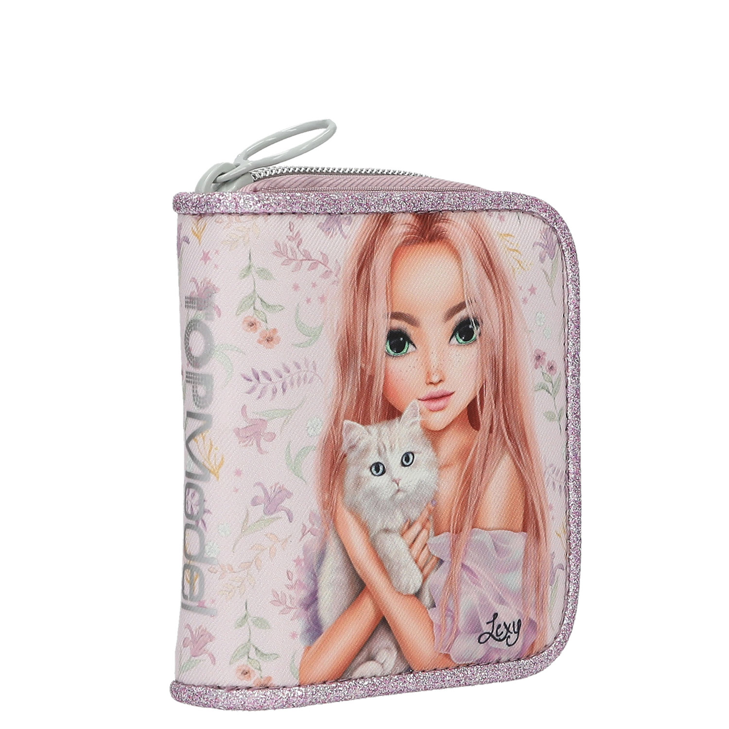 Depesche Kinder Portemonnaie TOPModel BLooming Kitty Flieder Abbildung 4