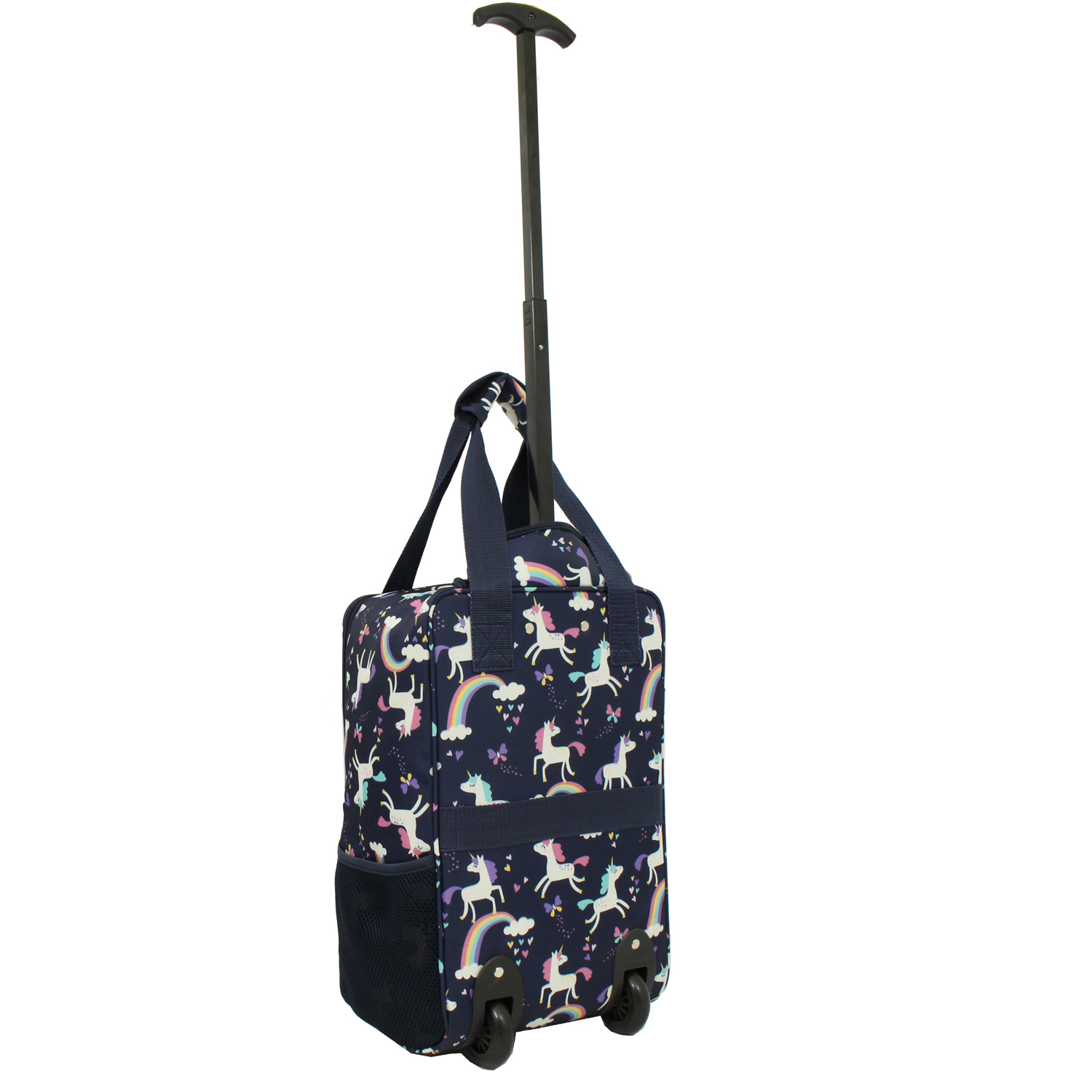 Bordlite Kinder Underseat Cabin Trolley Unicorn dark blue