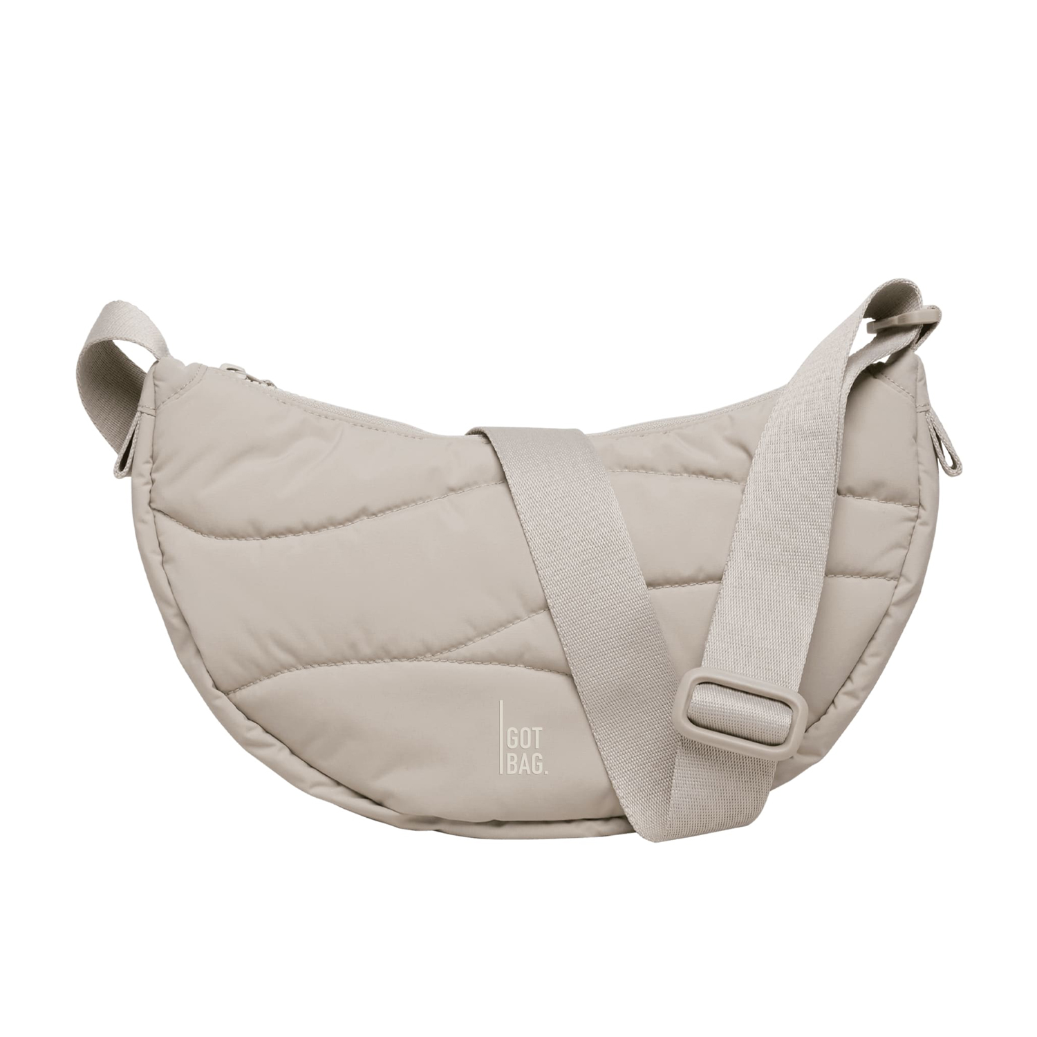 Got Bag Umhängetasche WAVY PUFFER MOON BAG scallop Abbildung 1 Got Bag Umhängetasche WAVY PUFFER MOON BAG scallop Abbildung 1