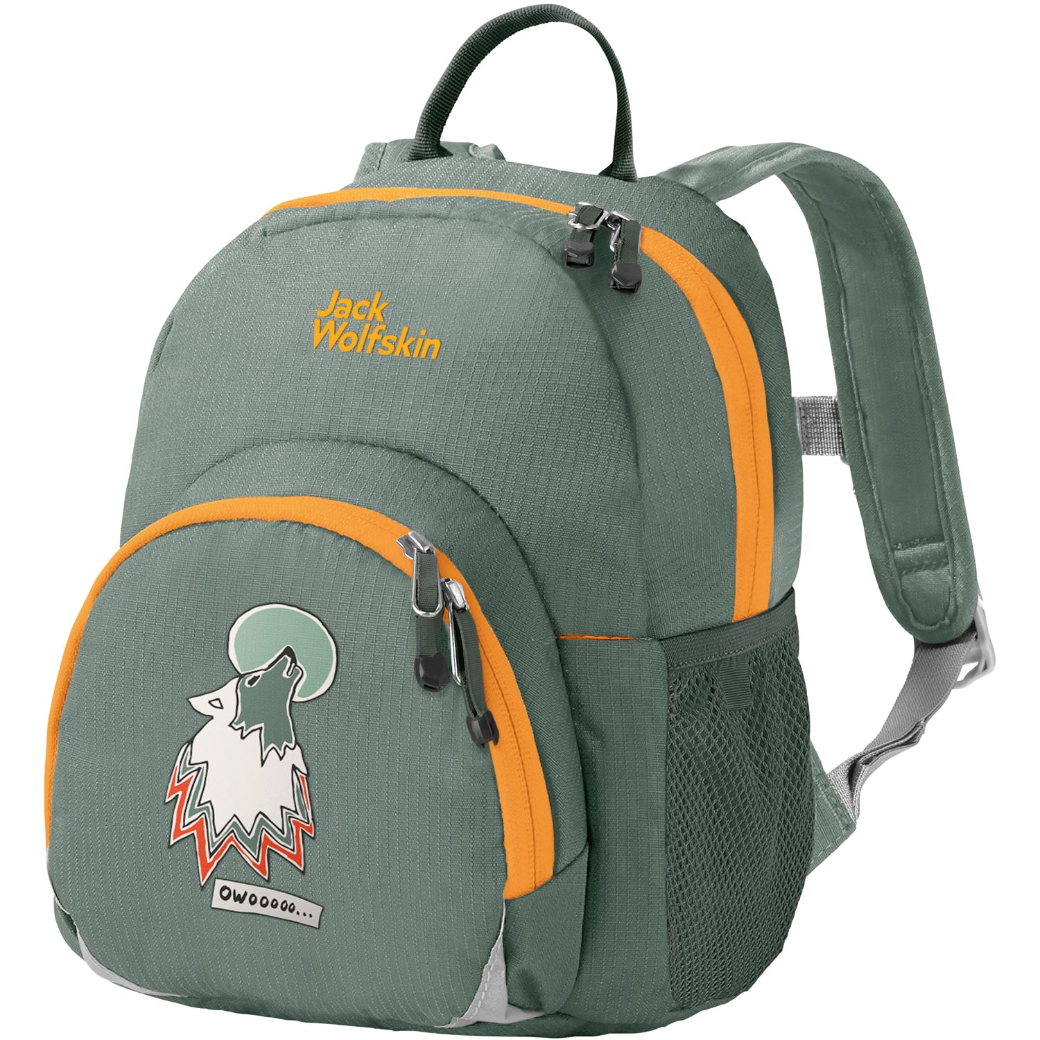 Jack Wolfskin Kinderrucksack Buttercup hedge green