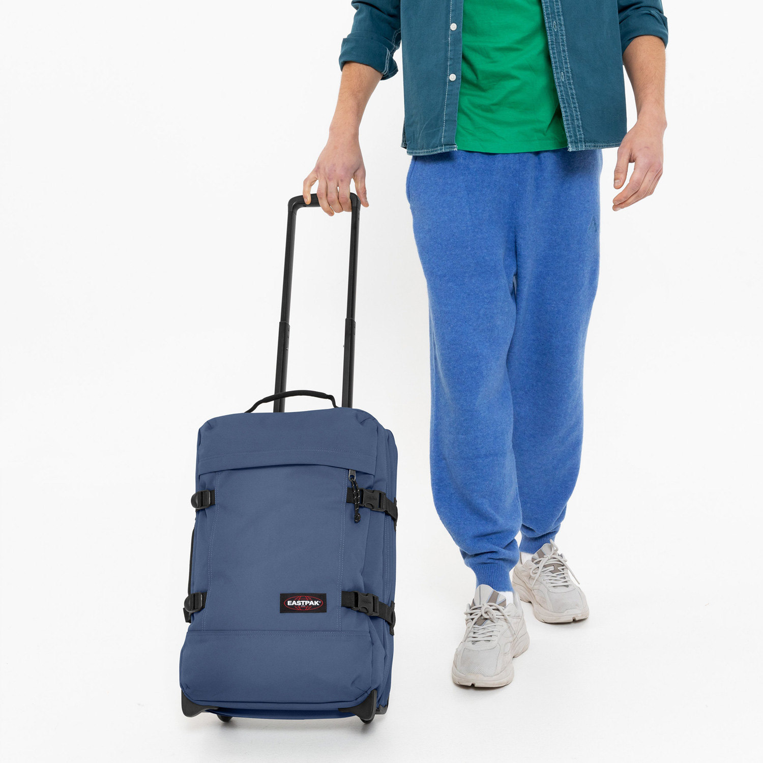 Eastpak Reisetasche mit Rollen Tranverz S powder pilot