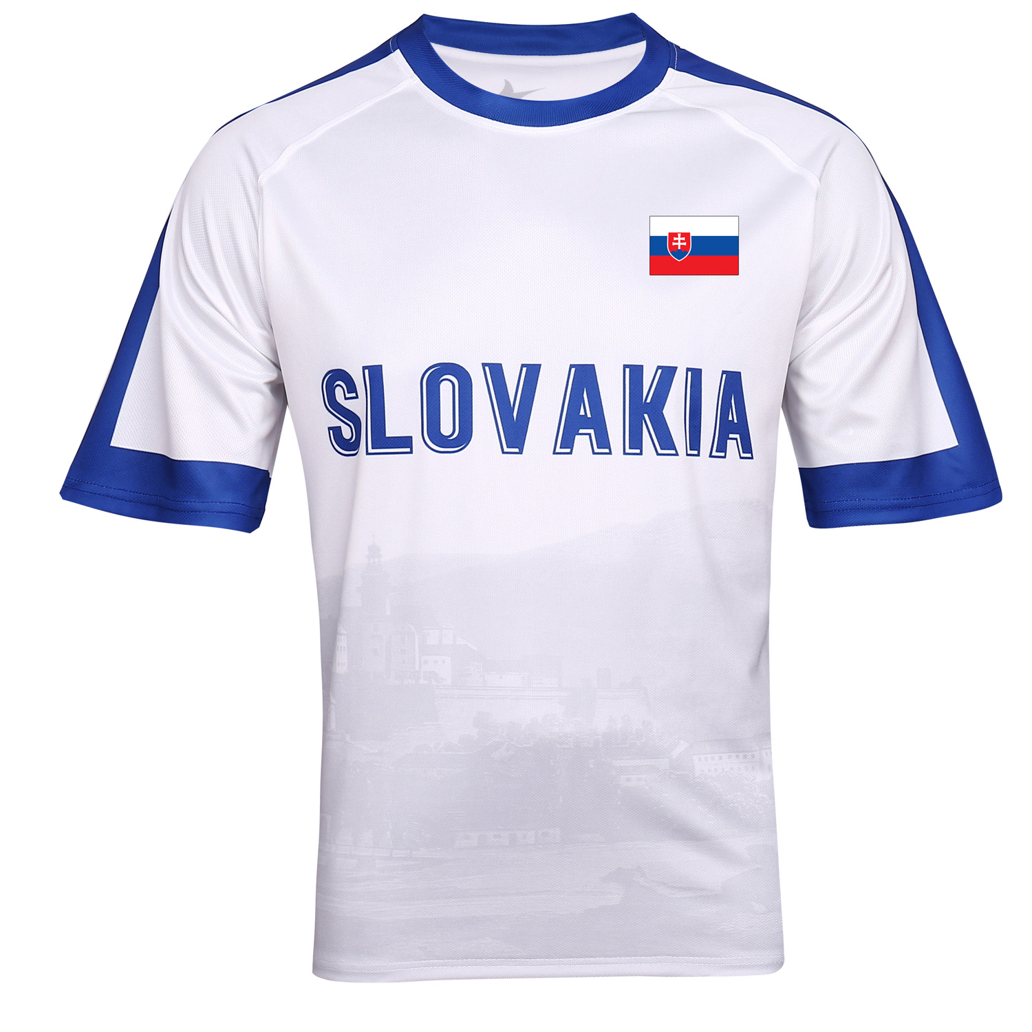 Antonio Slowakei Herren Trikot Gr. S  weiß Abbildung 1