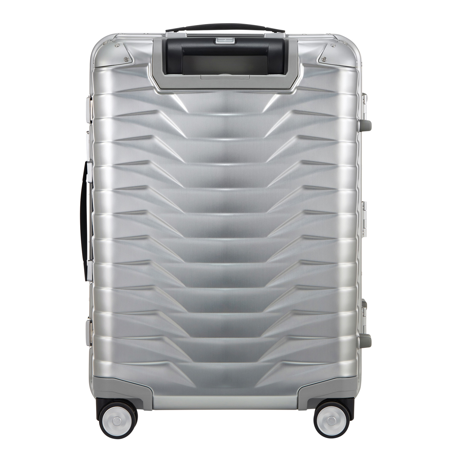 Samsonite 4-Rad Aluminium Trolley 55cm Proxis ALU silber