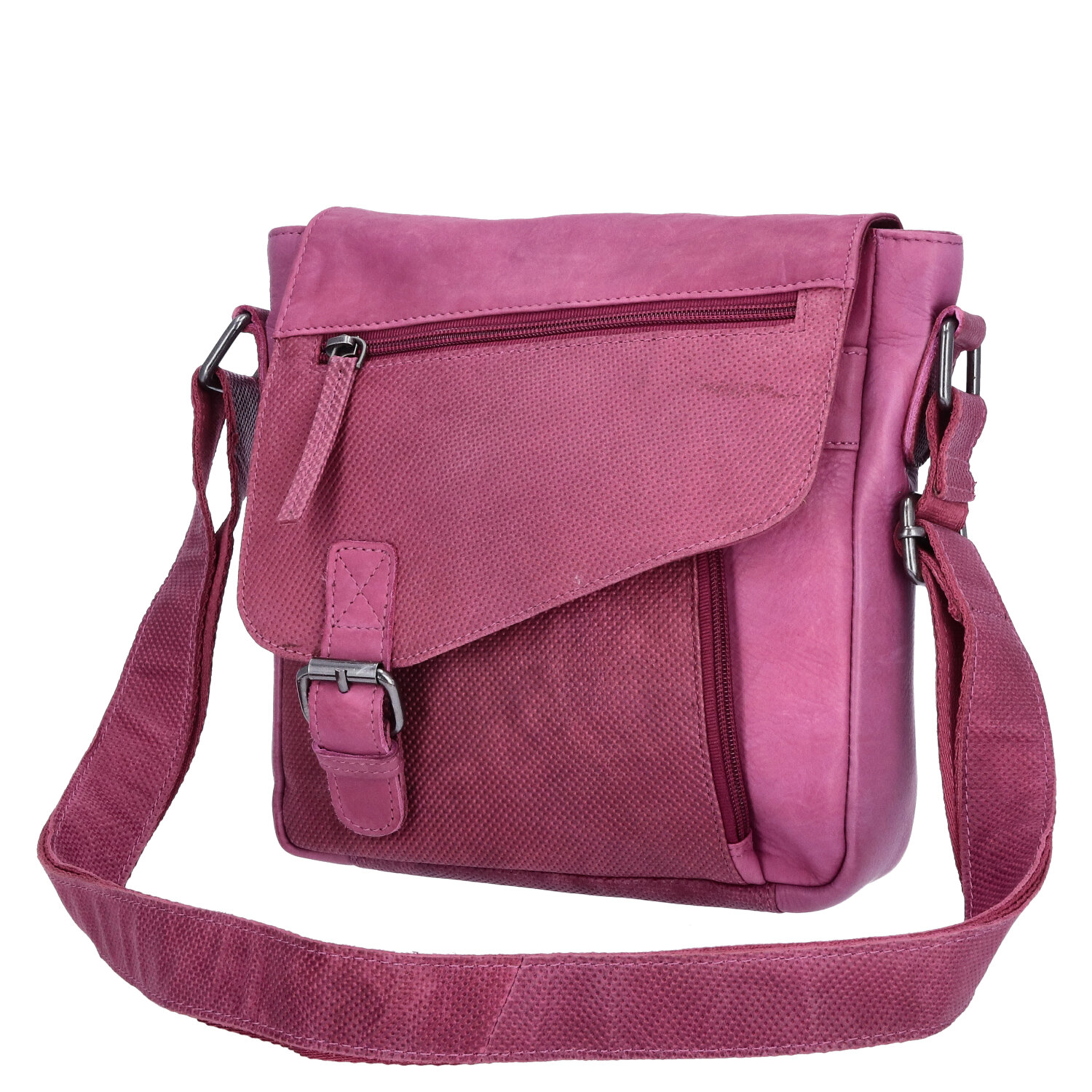 The Skandinavian Brand Damen Leder Schultertasche  Purple Abbildung 1 The Skandinavian Brand Damen Leder Schultertasche  Purple Abbildung 1