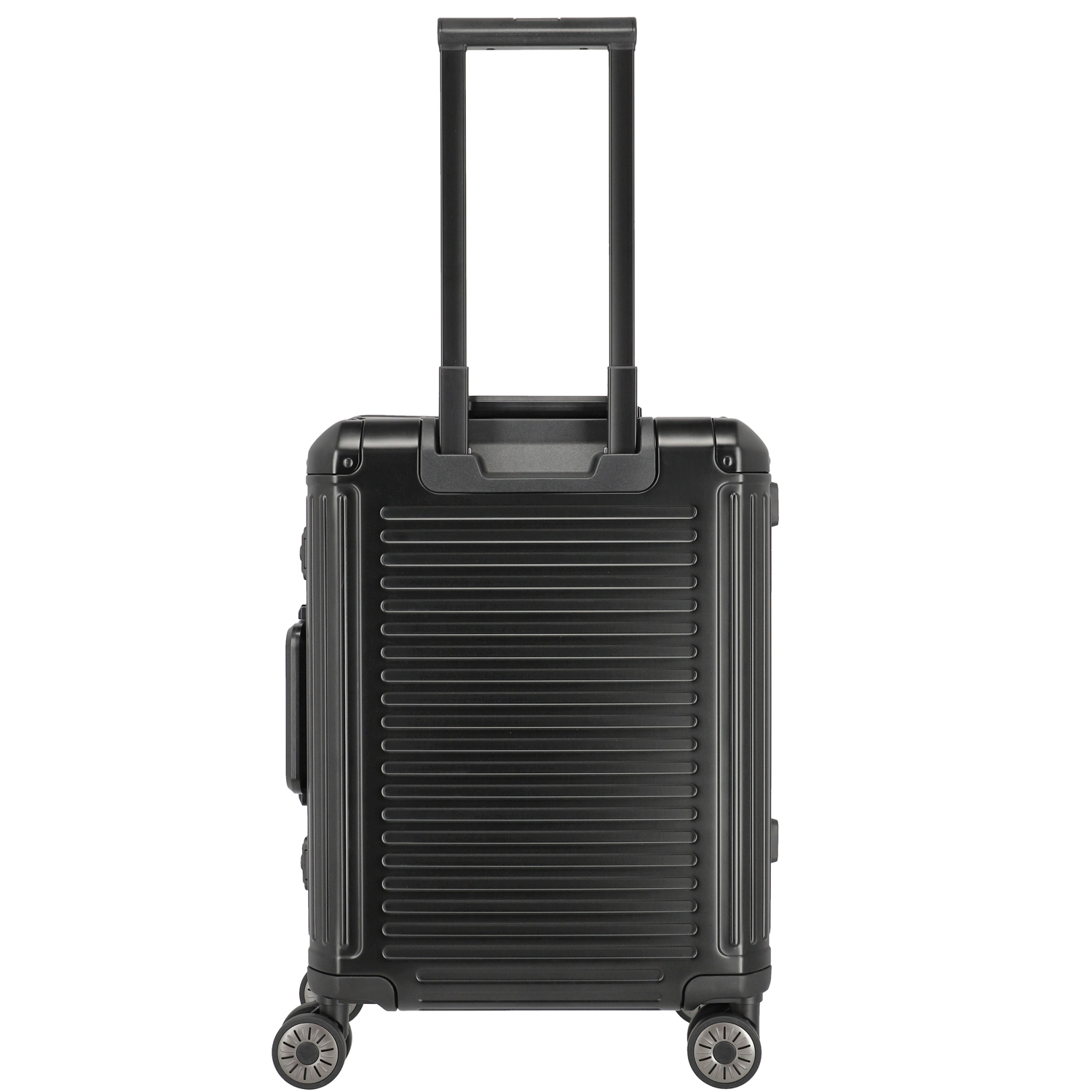 Travelite Aluminium 4-Rad Trolley S Vortasche NEXT schwarz Abbildung 2