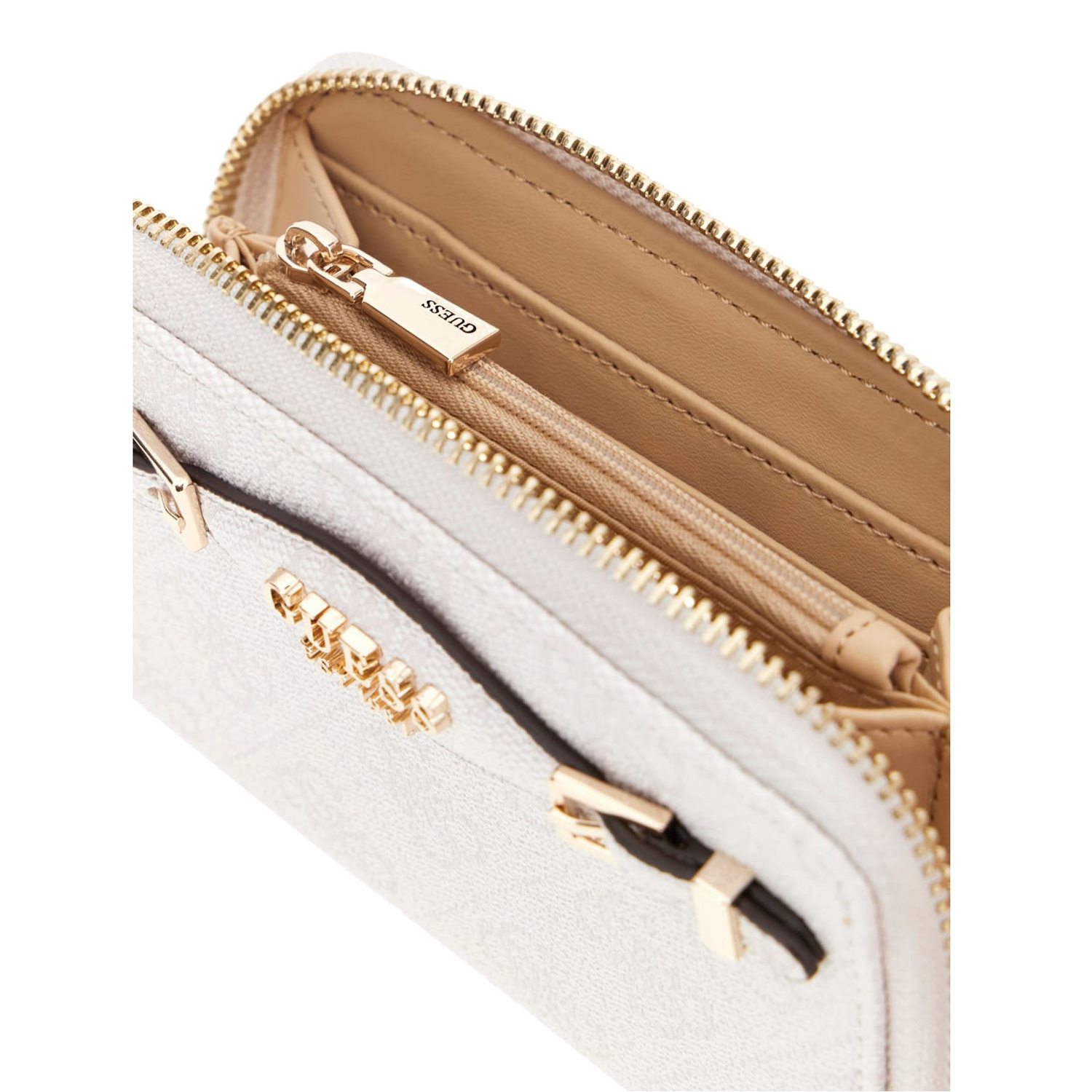 GUESS Geldbörse Adelasia White Logo Abbildung 3