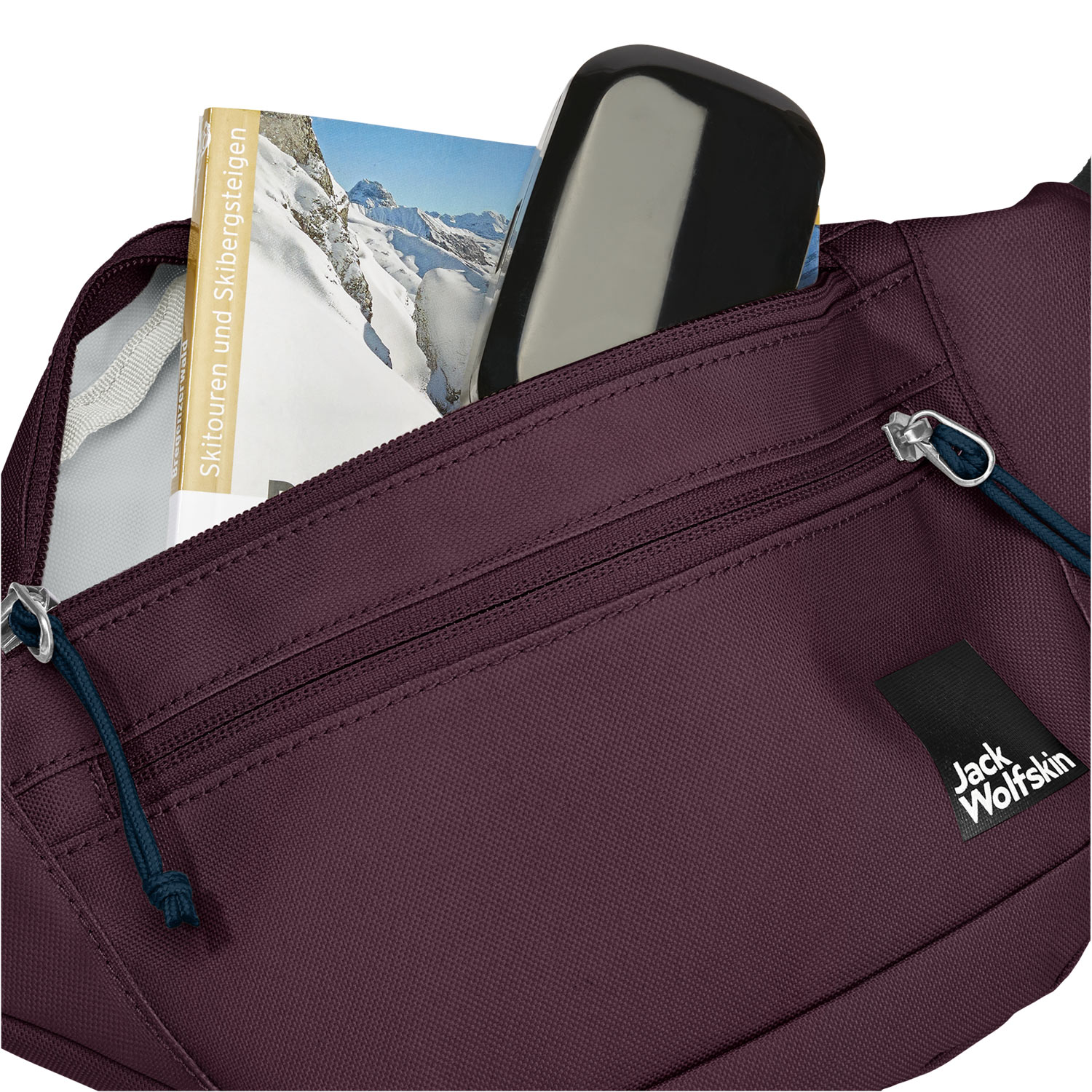 Jack Wolfskin Gürteltasche Konya Hipbag amaranth Abbildung 6