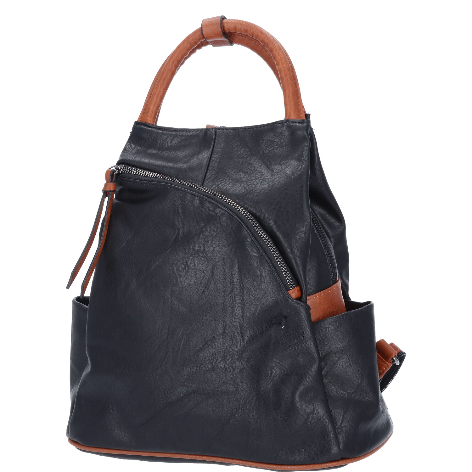 Antonio Damen Freizeit Rucksack  schwarz