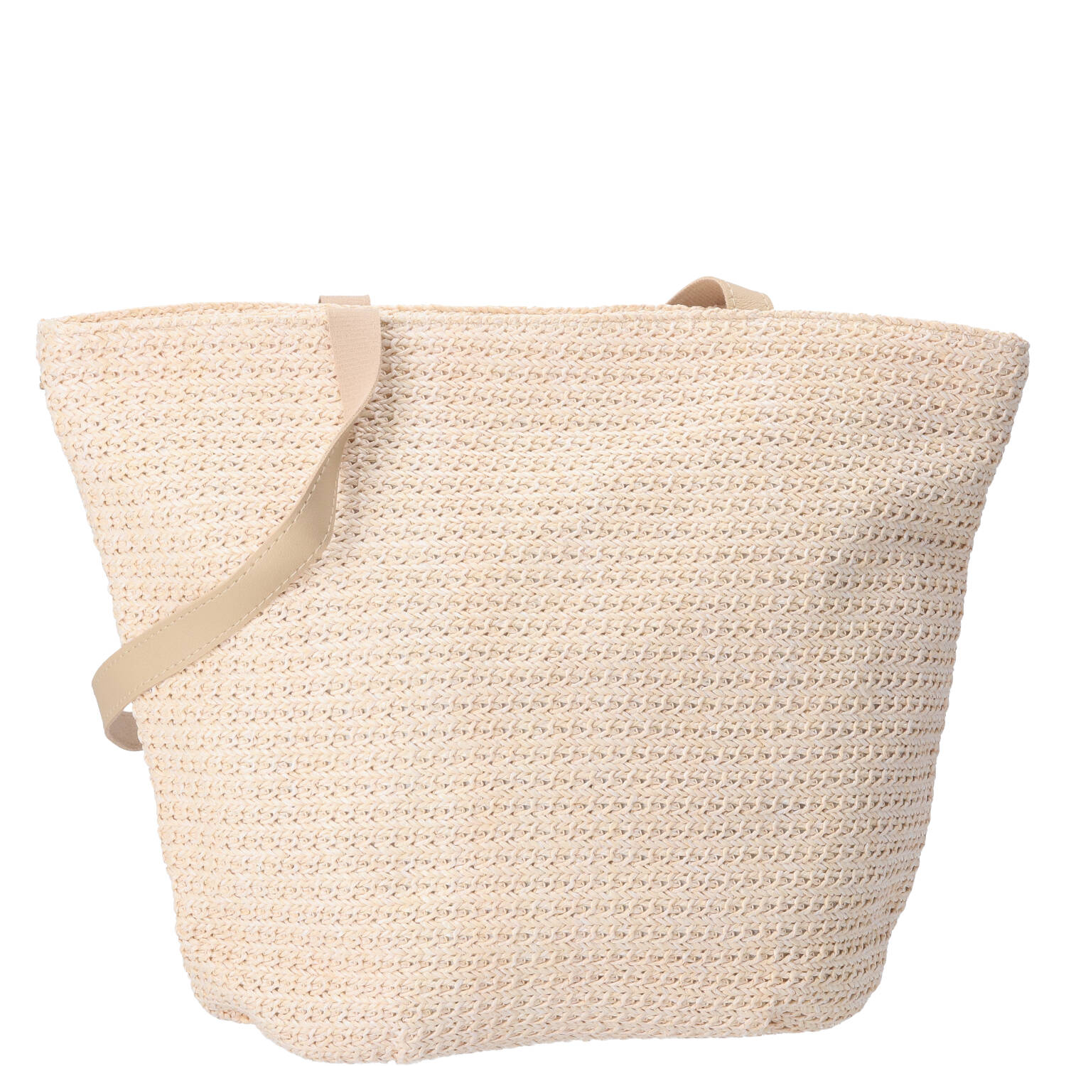 Antonio Damen Bast Tasche L - beige Abbildung 2