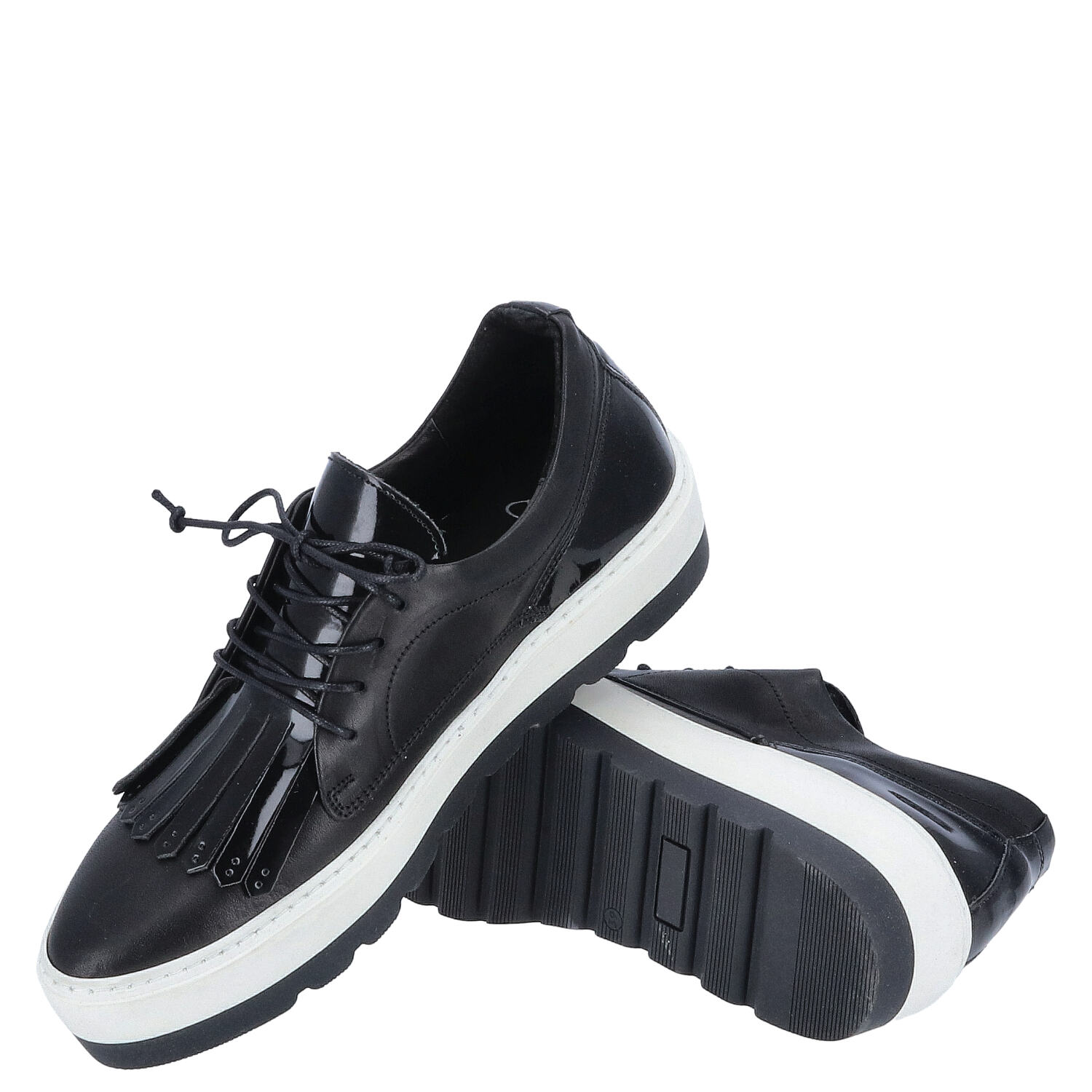 SPM Damenschuhe Manga Größe 39 black combi   Abbildung 1