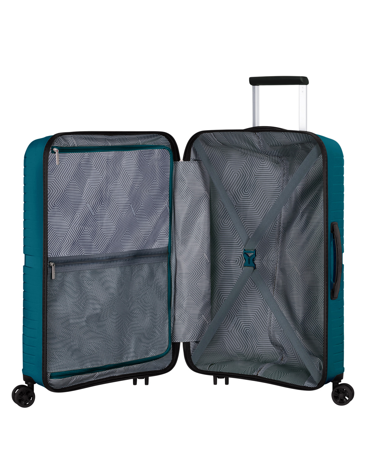 American Tourister Trolley mit 4 Rollen 67 cm Airconic deep ocean Abbildung 5