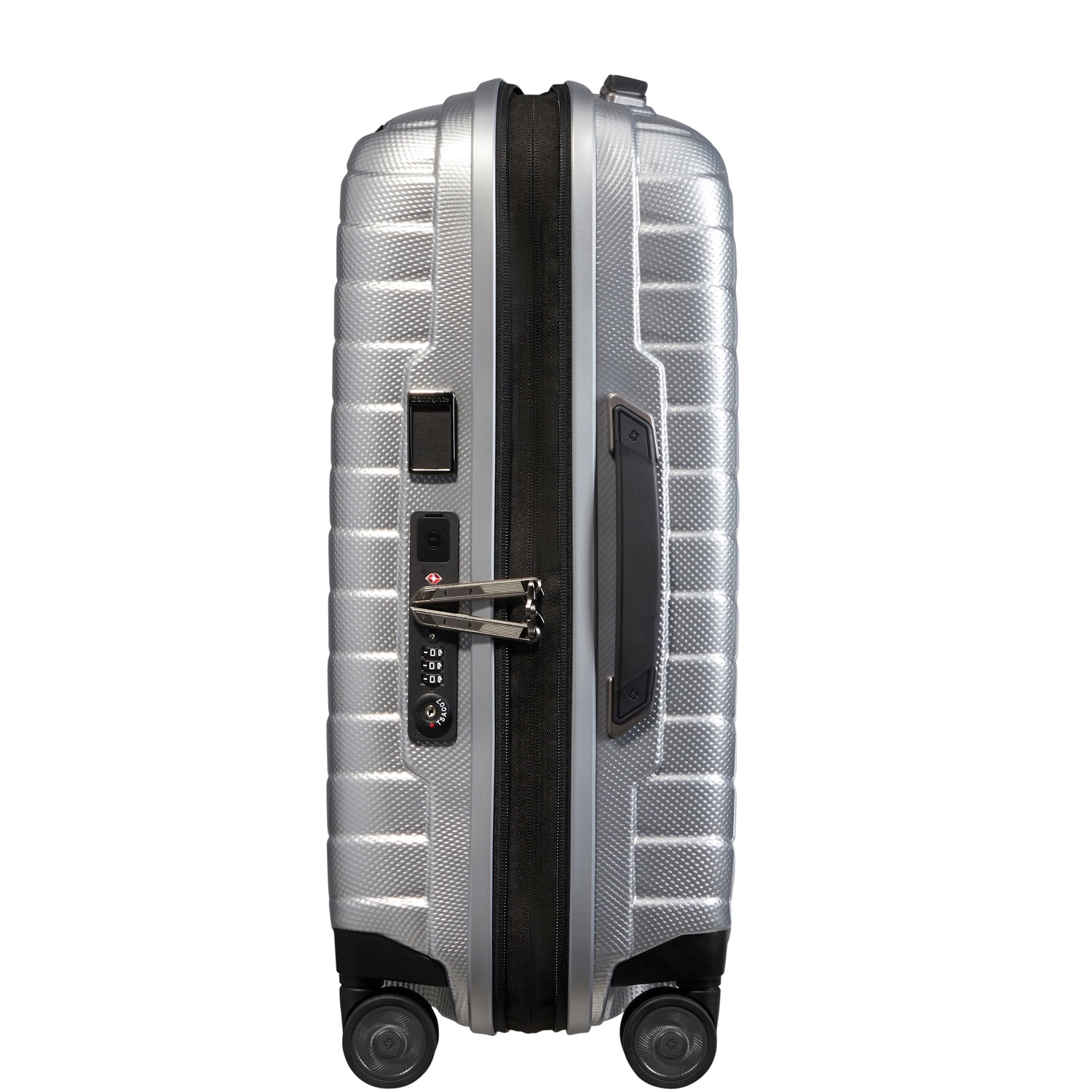 Samsonite Trolley mit 4 Rollen 55cm EXP. Proxis silver Abbildung 3