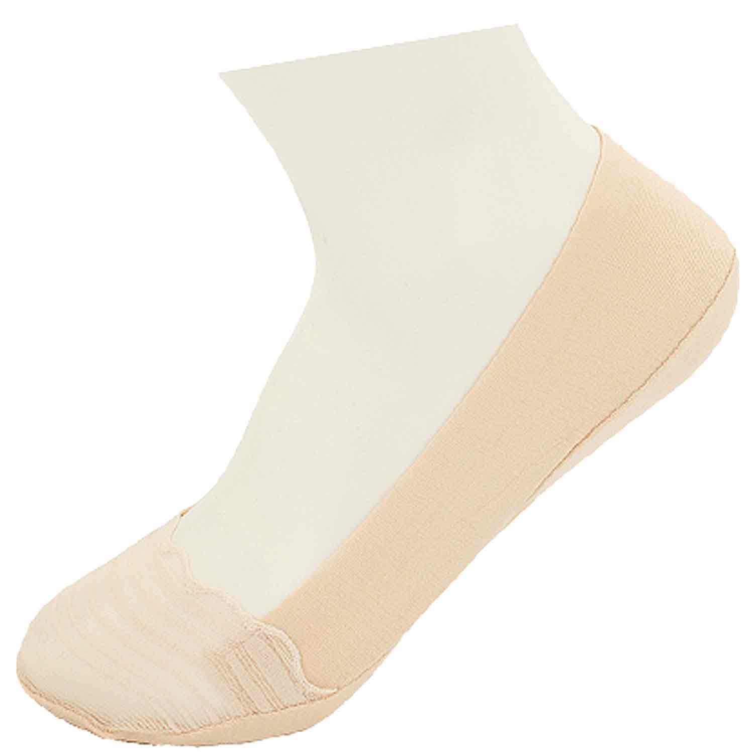 The Skandinavian Brand 5er Pack Ballerina Socken mit Spitze Gr. 36-41  natur