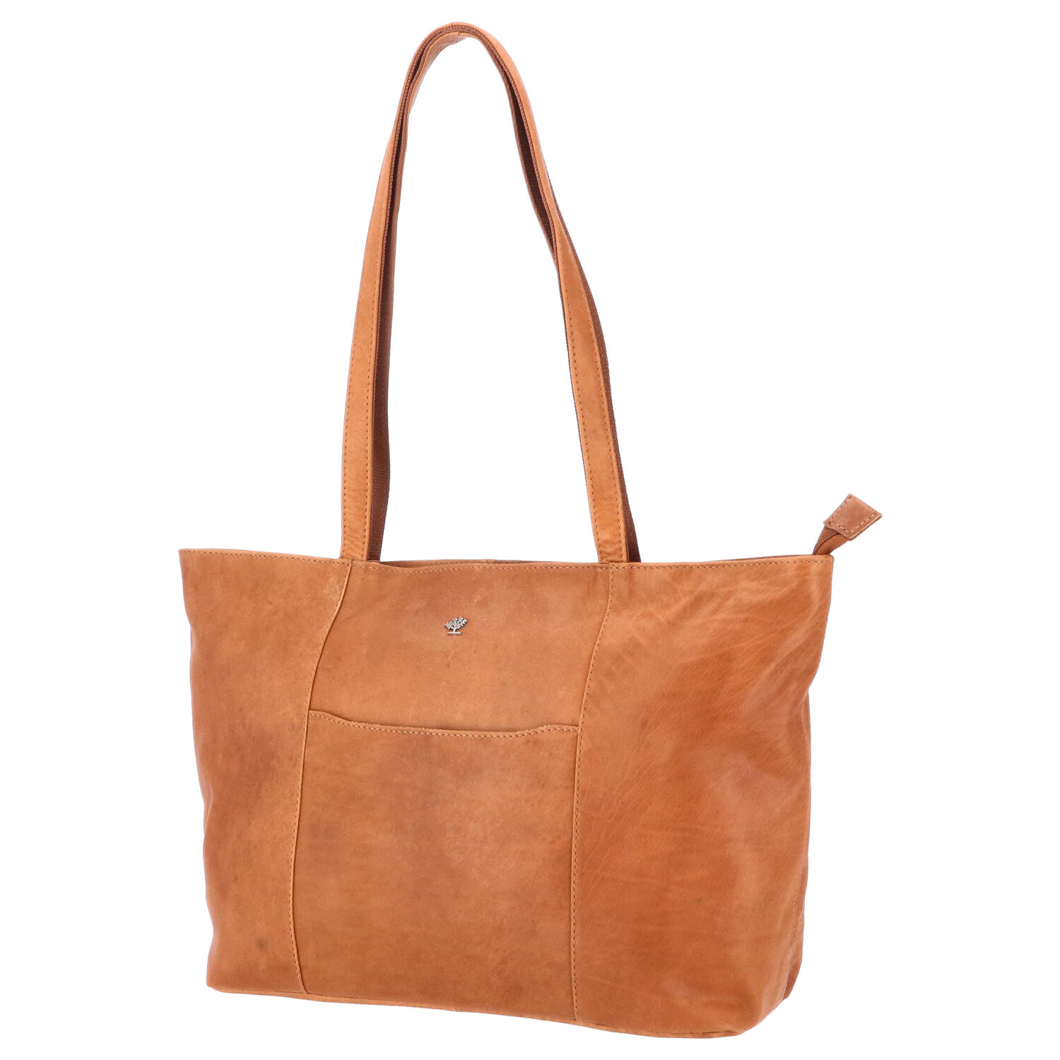 The Skandinavian Brand Damenshopper Leder - Cognac Abbildung 1