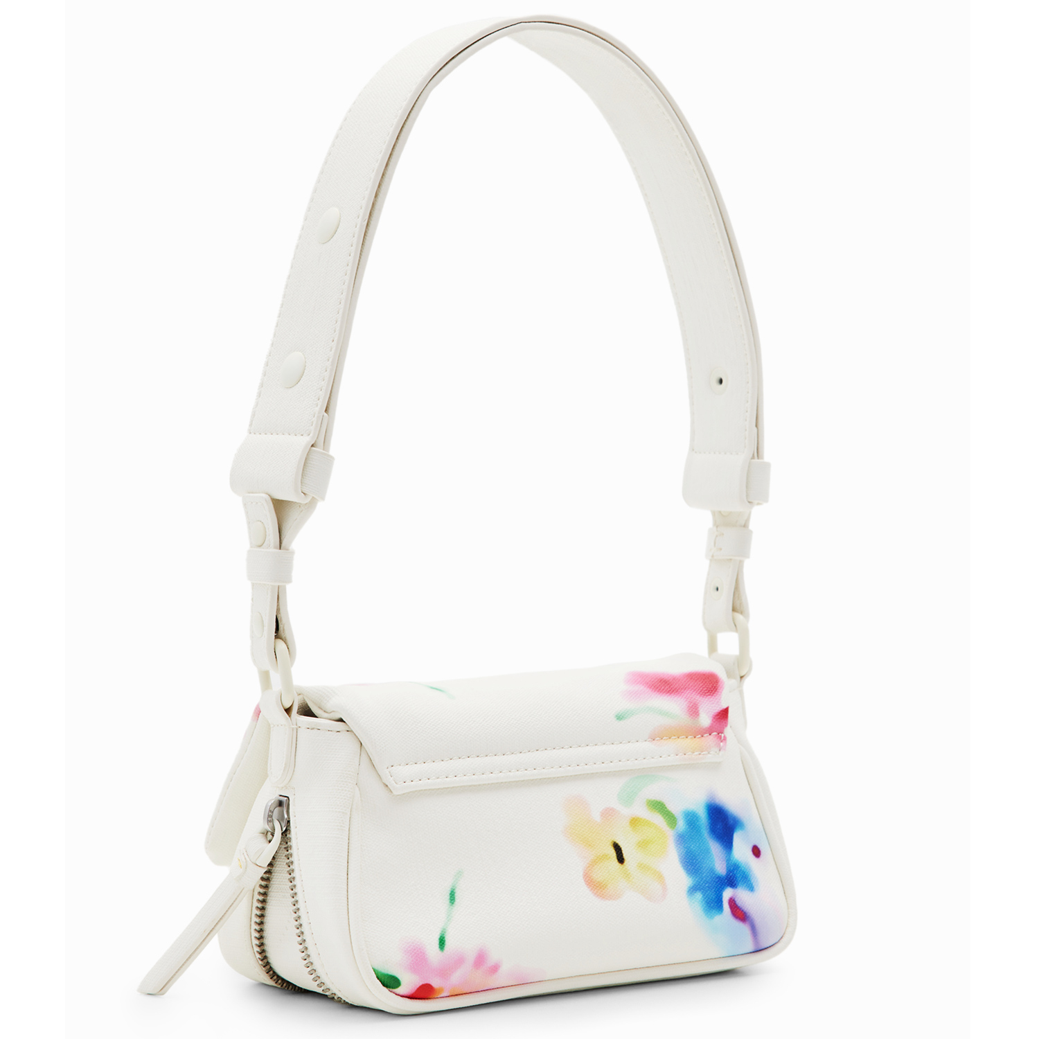 Desigual Damen Schultertasche Liquidflower Tromso blanco roto Abbildung 2