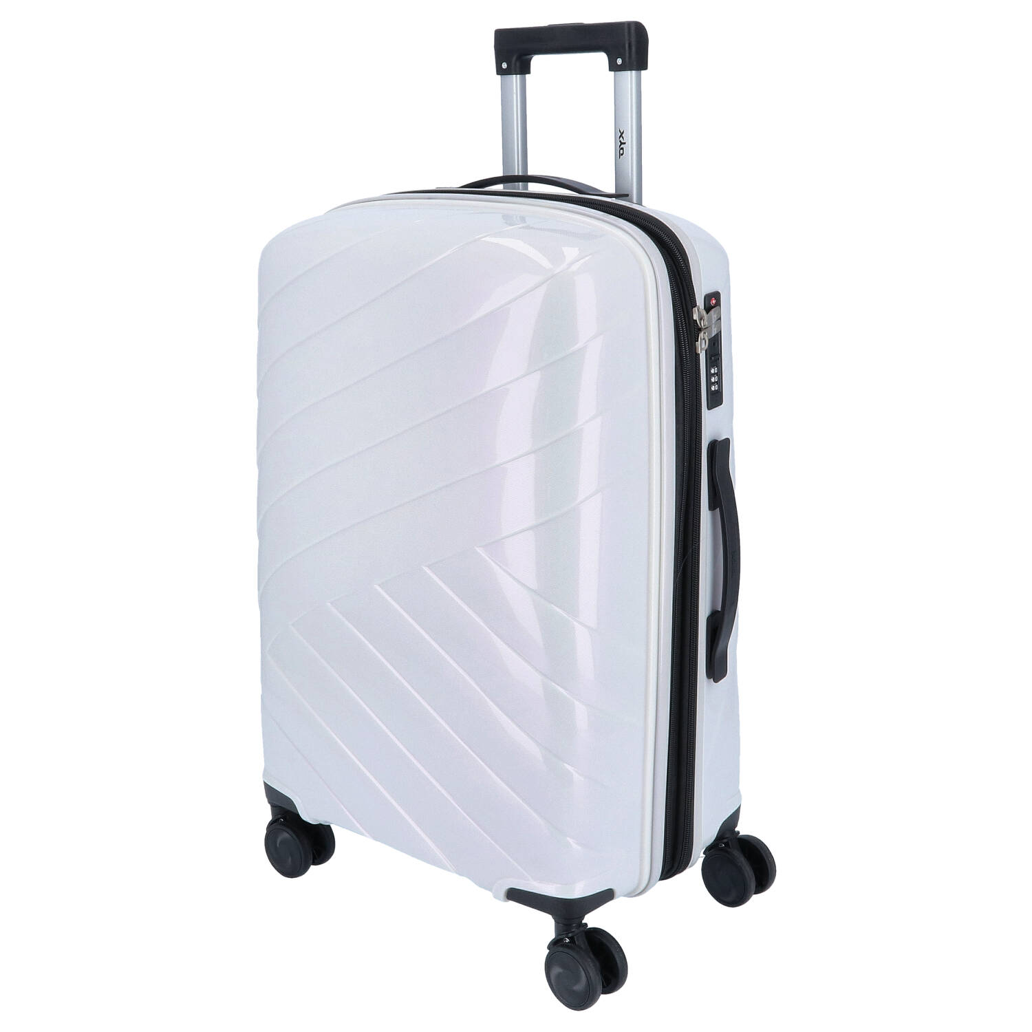 DYX 4 Rollen Trolley 3er Set S/M/L Dubai weiß Abbildung 3