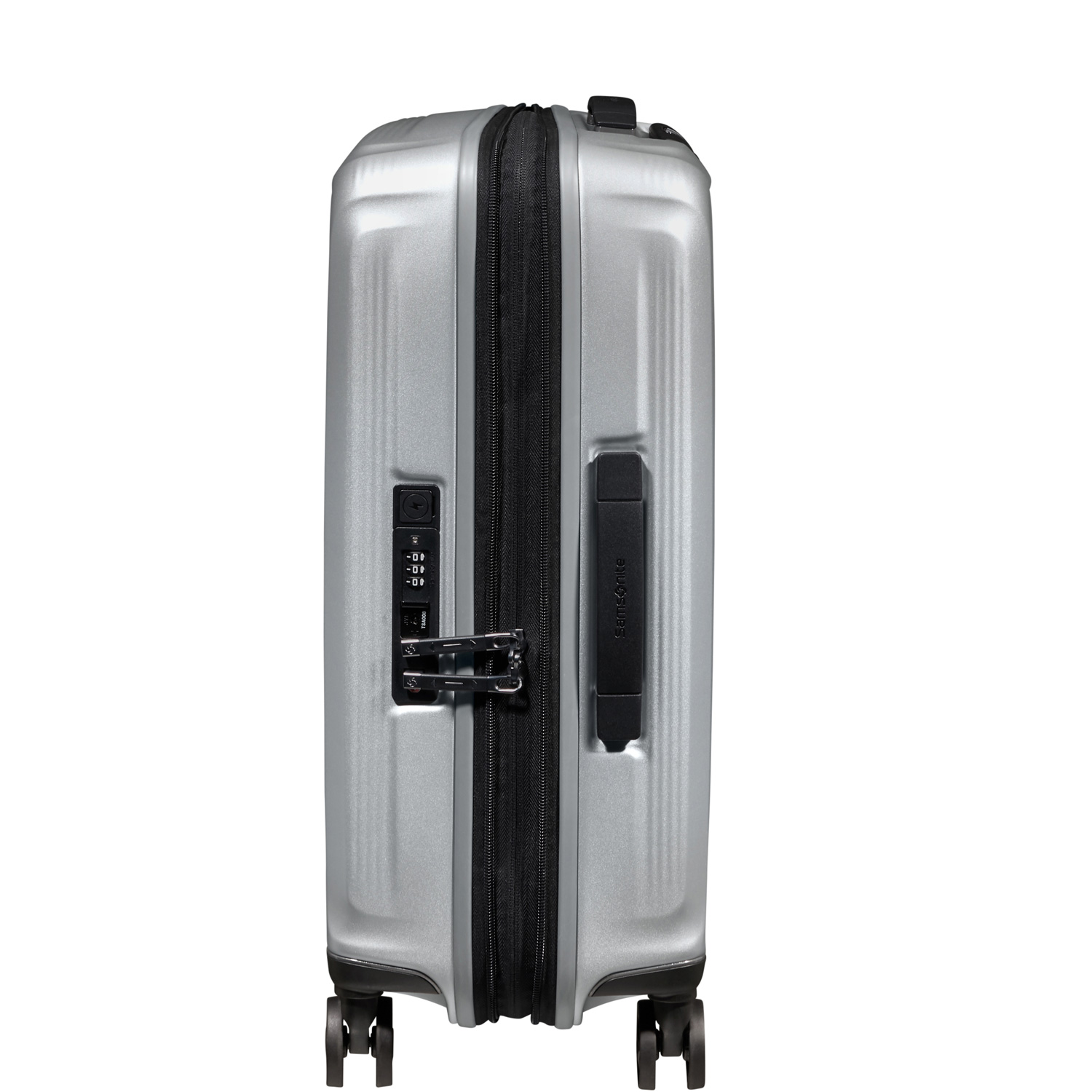 Samsonite 4-Rad Trolley 55cm erw. Nuon Matt Silver Abbildung 2