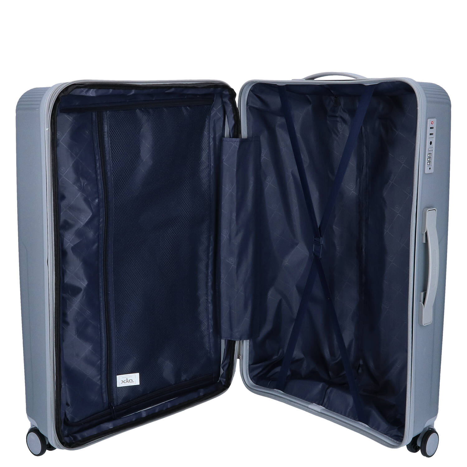 DYX 4 Rollen Koffer L 76 cm Palermo silber Abbildung 8