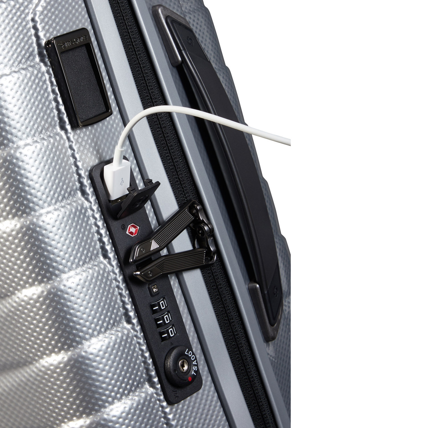 Samsonite Trolley mit 4 Rollen 55cm EXP. Proxis silver Abbildung 6