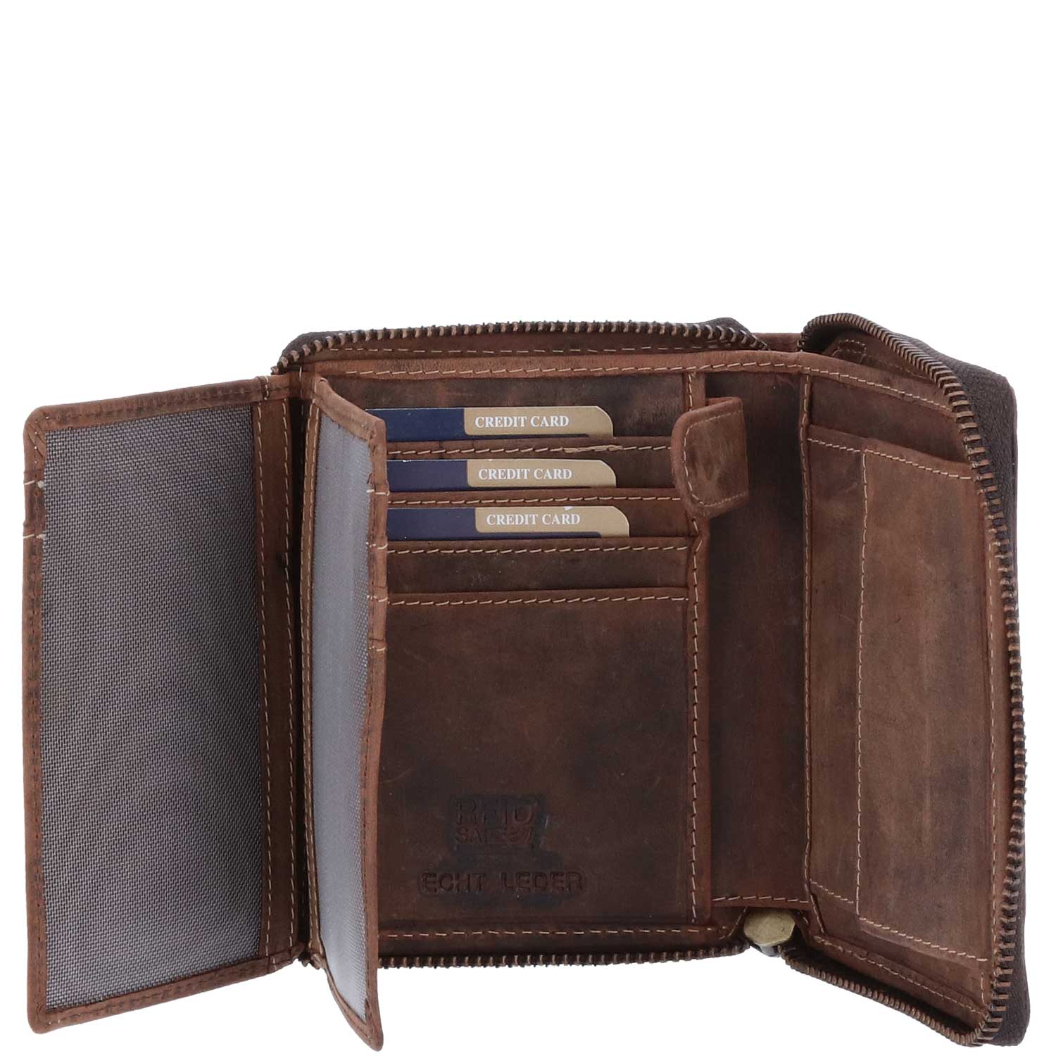 The Skandinavian Brand RFID Wallet Hunter Leather  tan