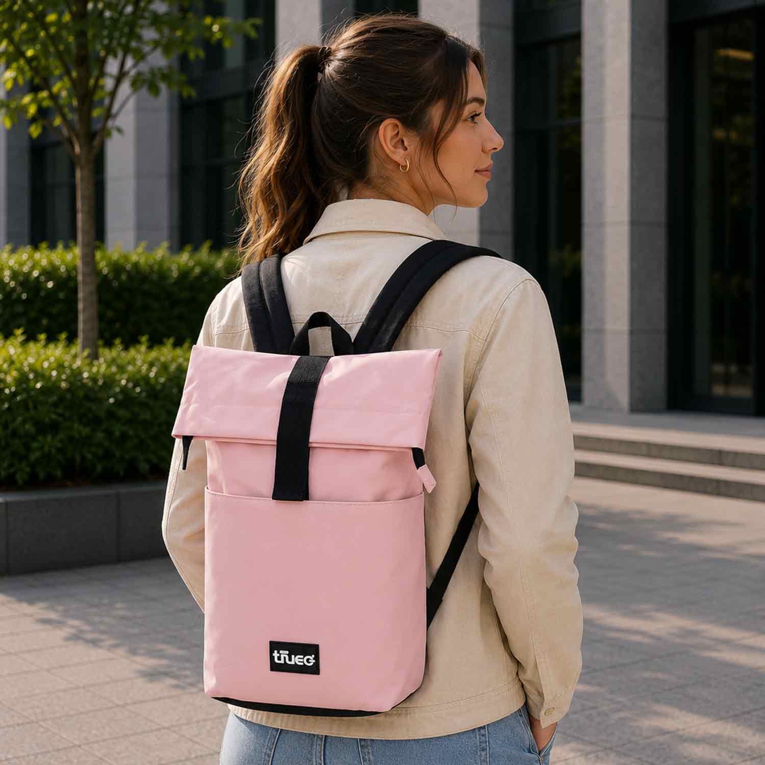 TheTrueC Stylischer Tagesrucksack für Alltag Alma rose Abbildung 2
