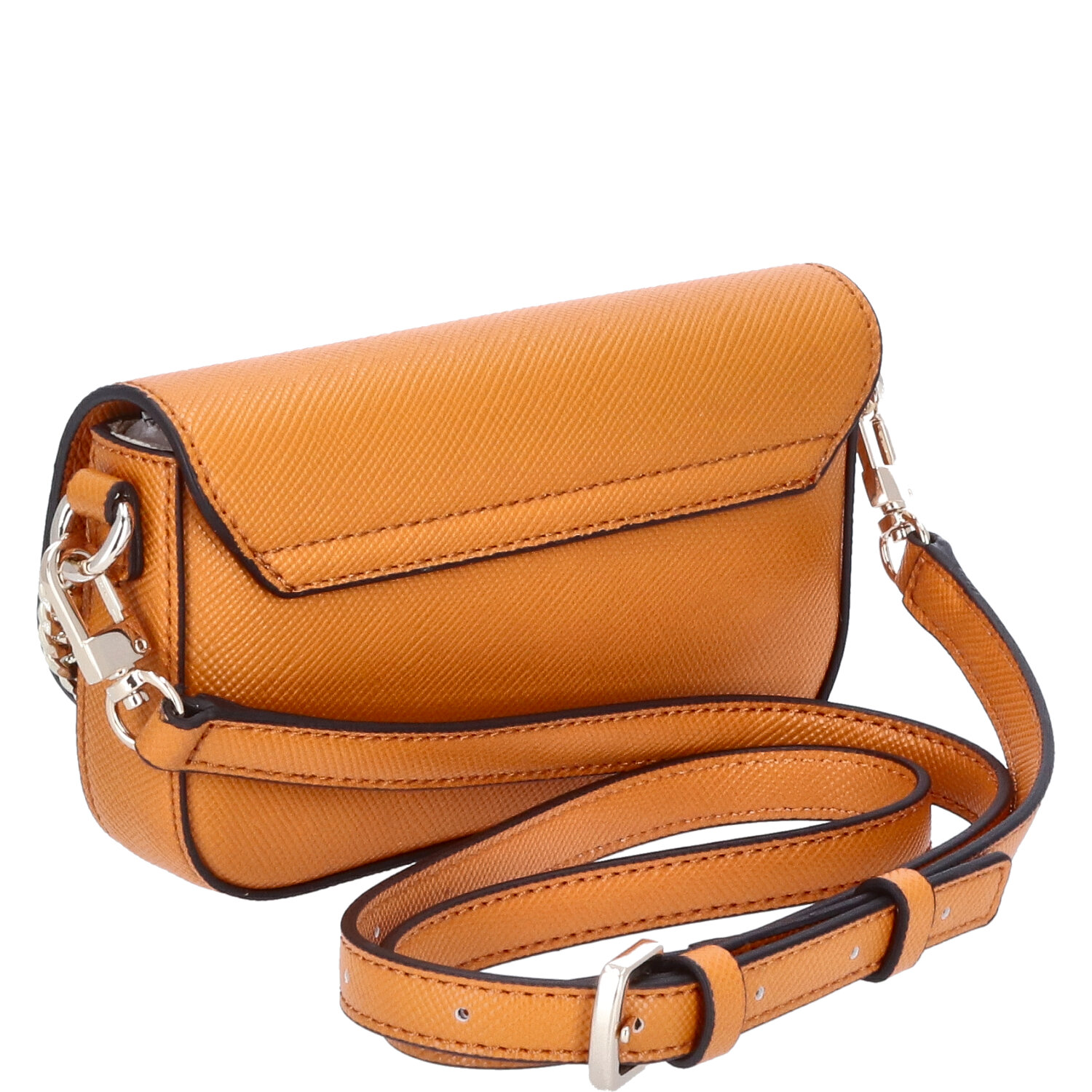 GUESS Damen Umhängetasche Mini Brynlee pumpkin