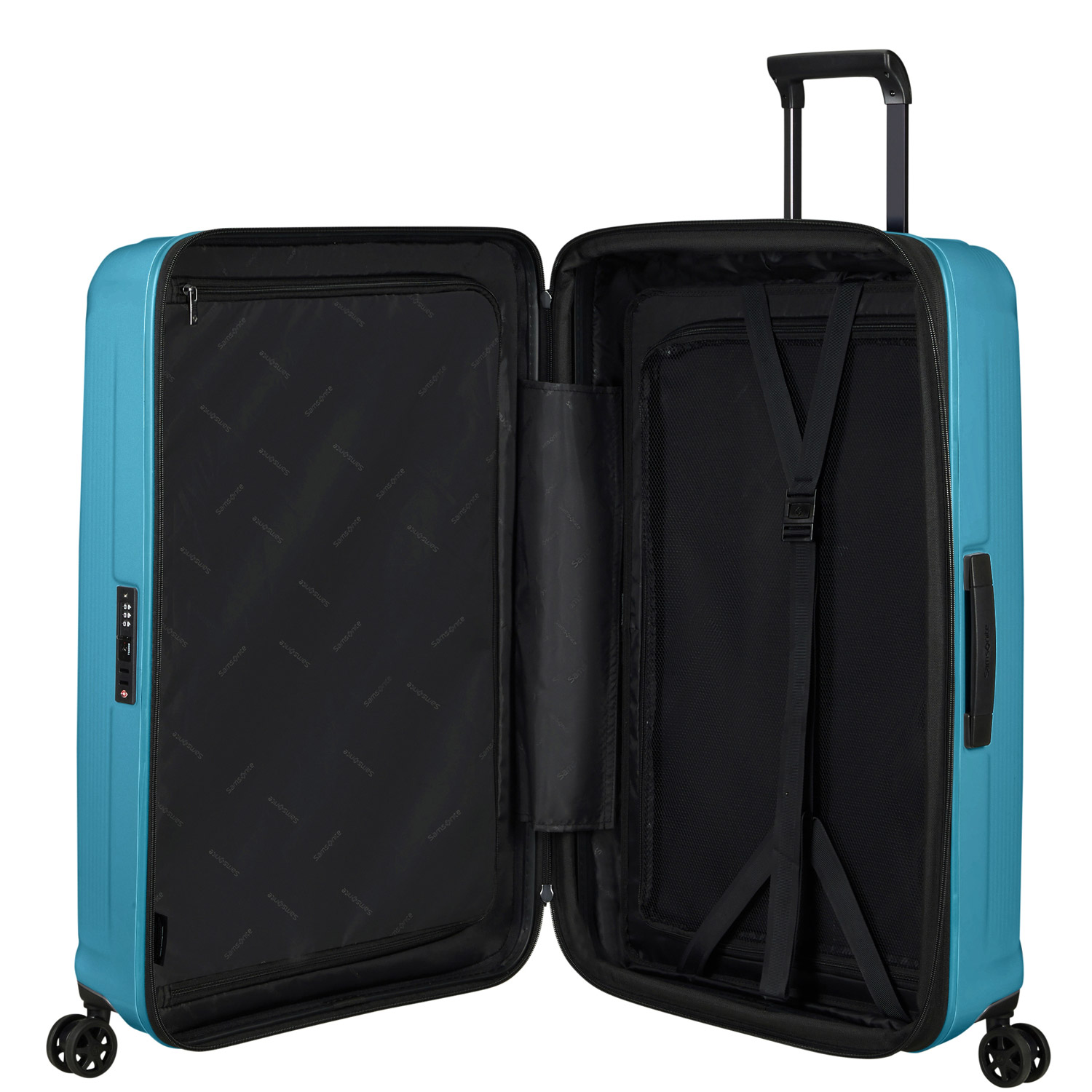 Samsonite 4-Rad Trolley 69cm erw. Nuon blau