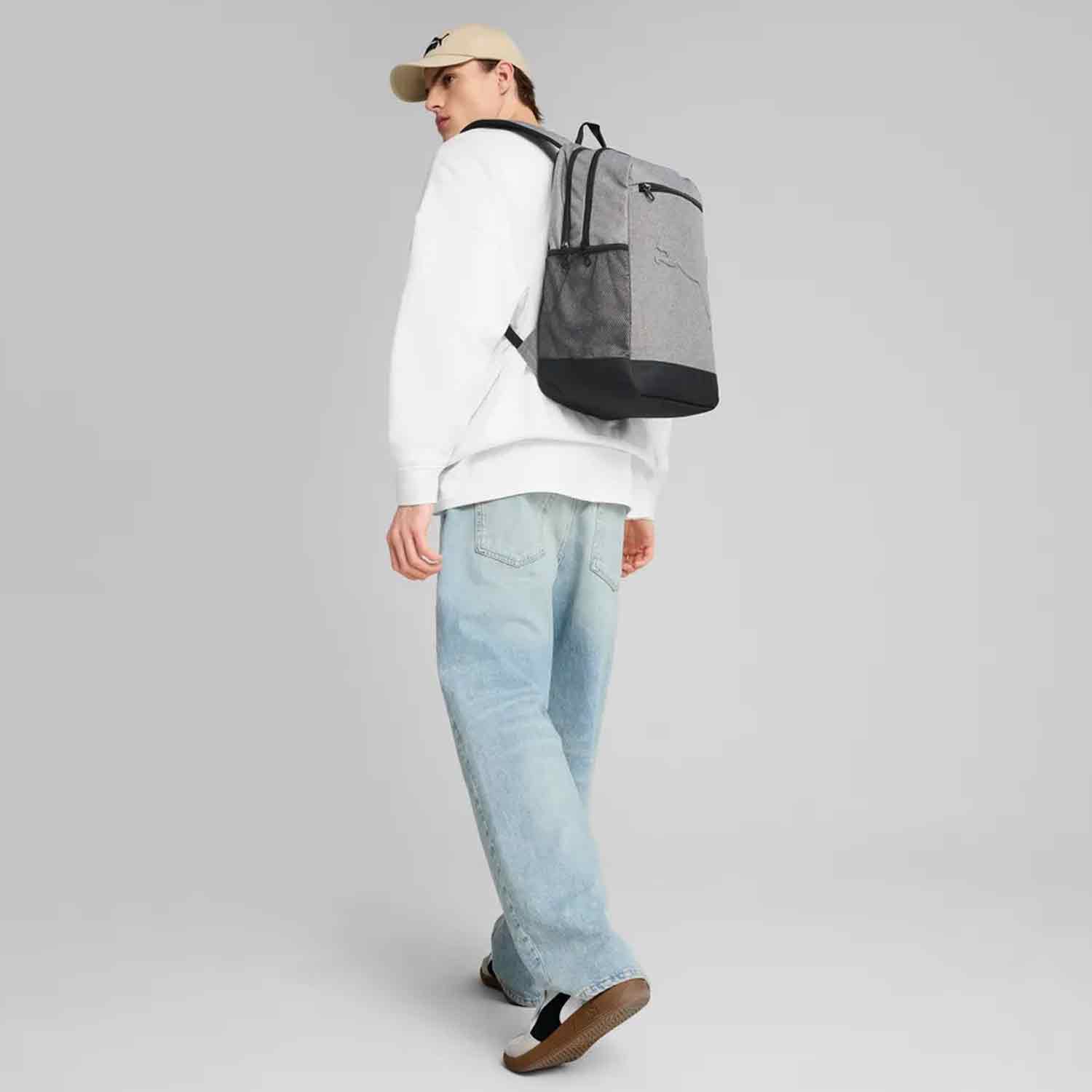 Puma Rucksack Buzz Heather medium grey heather Abbildung 6