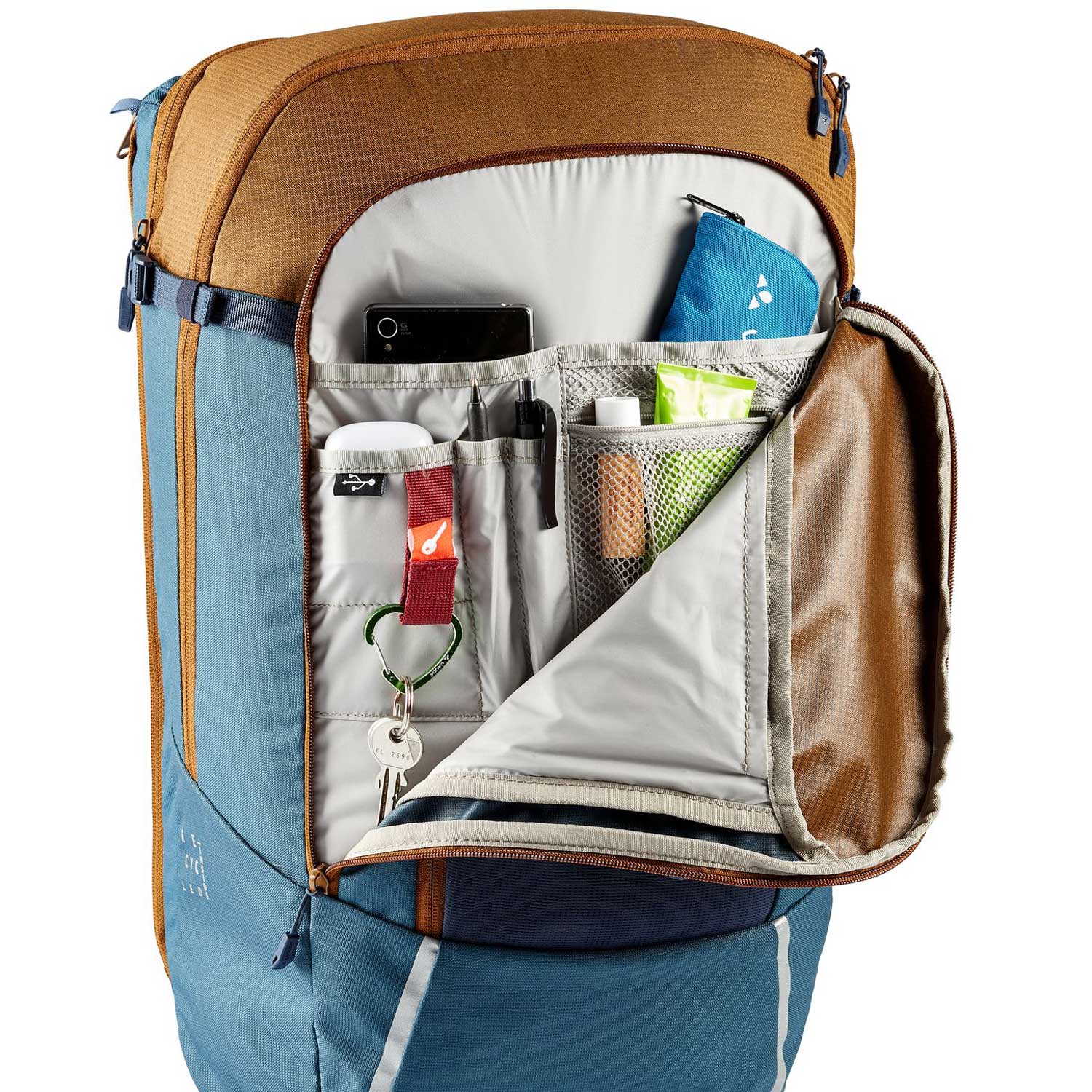 Vaude Gepäckträgertasche/Rucksack 2in1 Cycle 28 II Black Abbildung 4